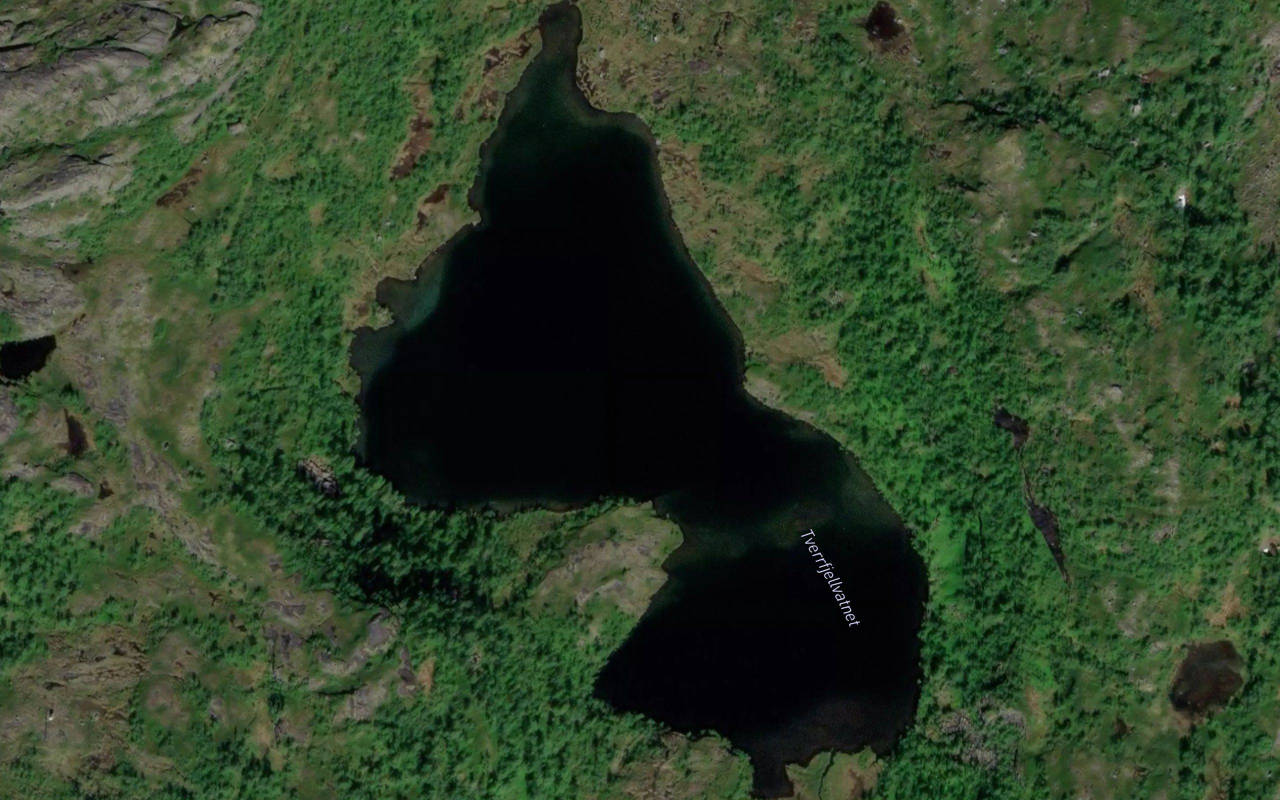 Tverrfjellvatnet