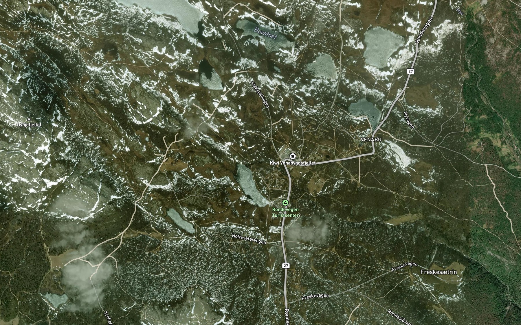 Satellite map of the Lundtjonnbekken