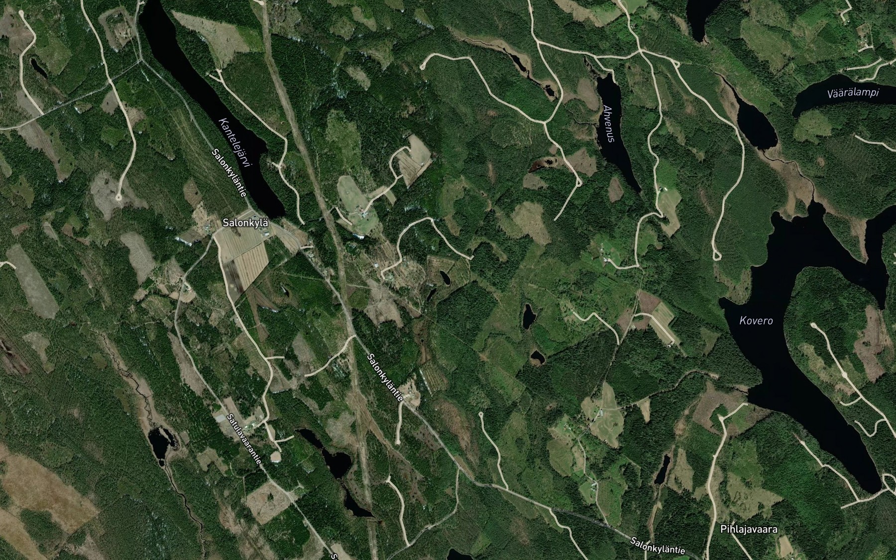 Satellite map of the Viklalammit