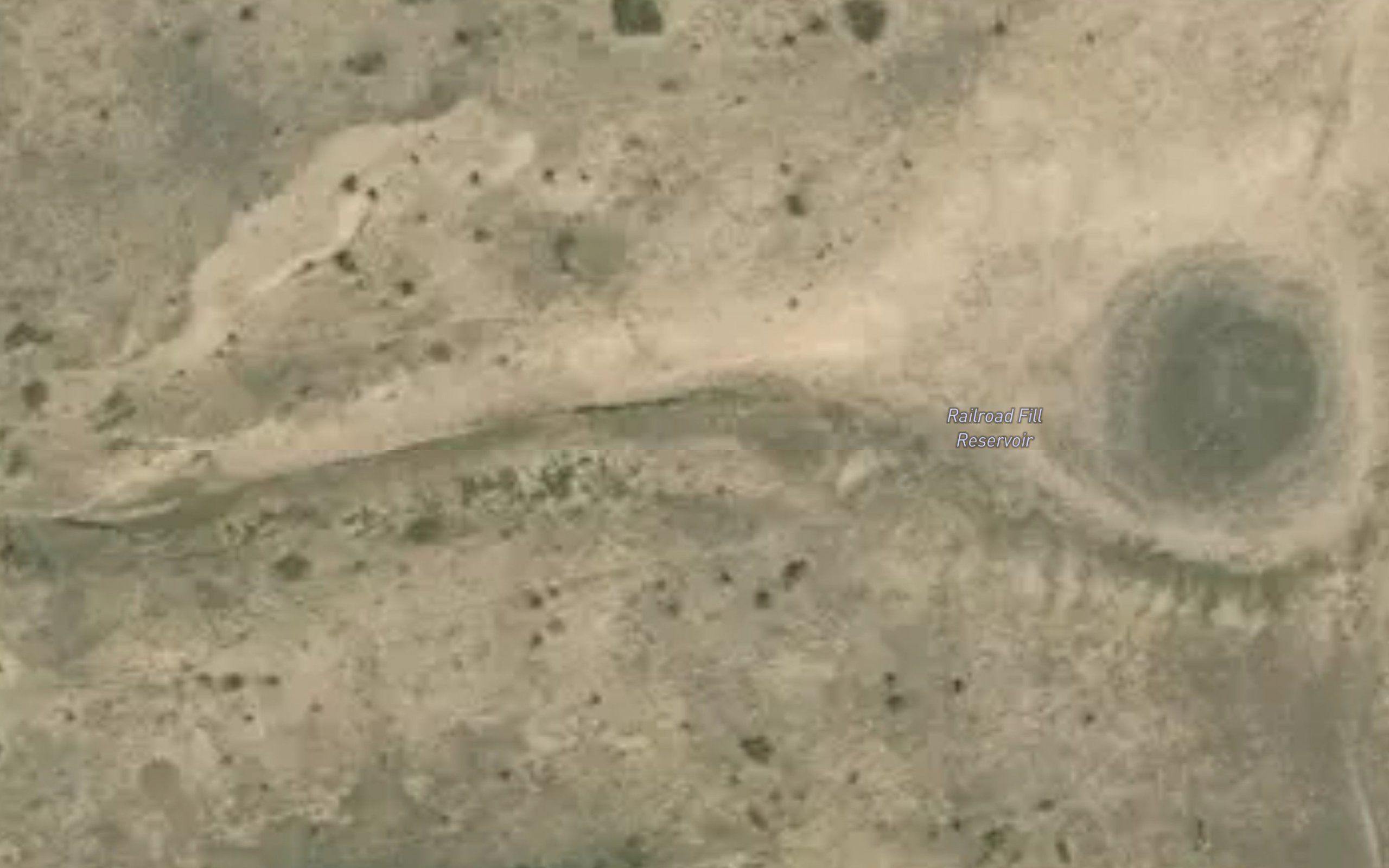 Railroad Fill Reservoir
