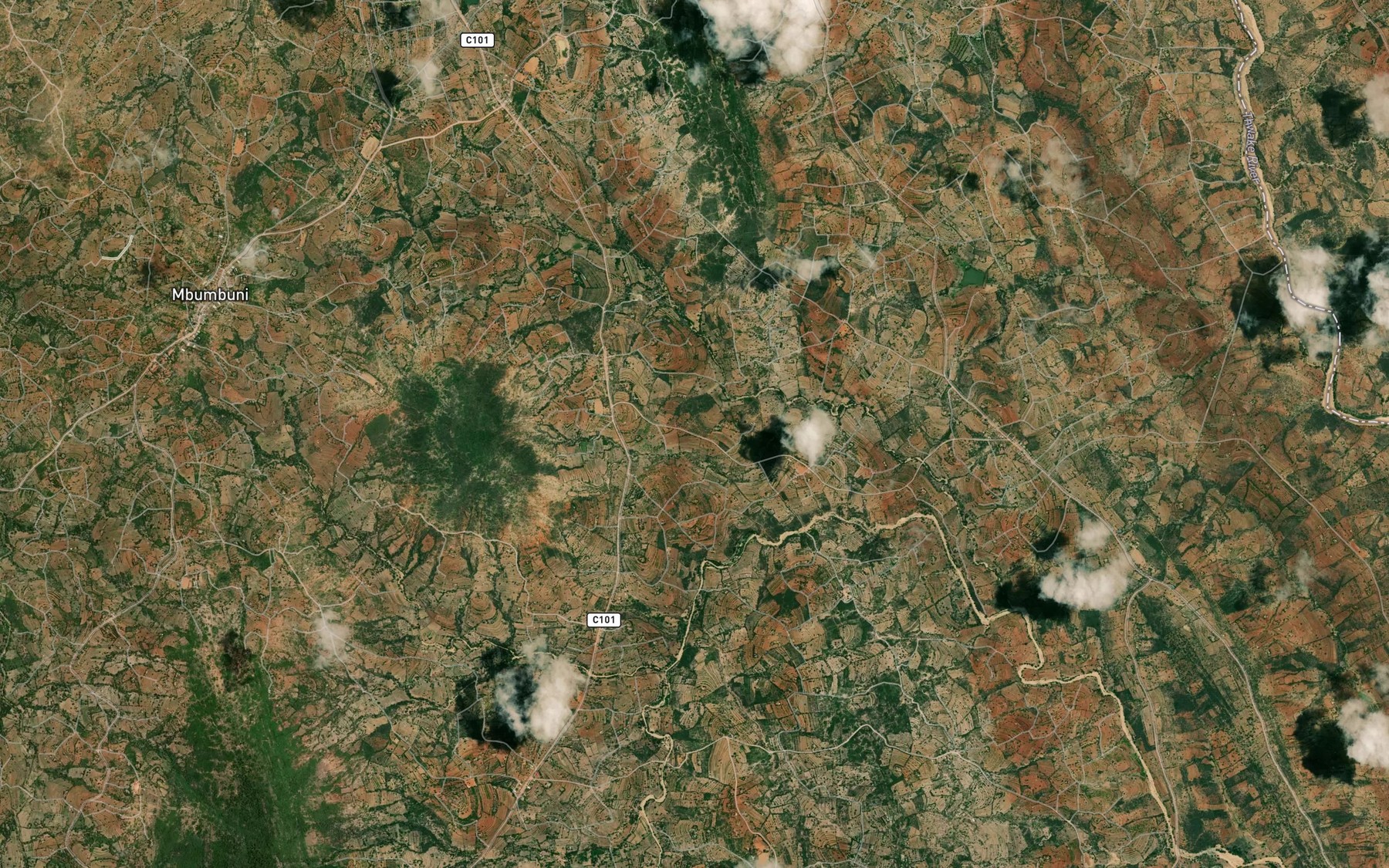 Satellite map of the Chania