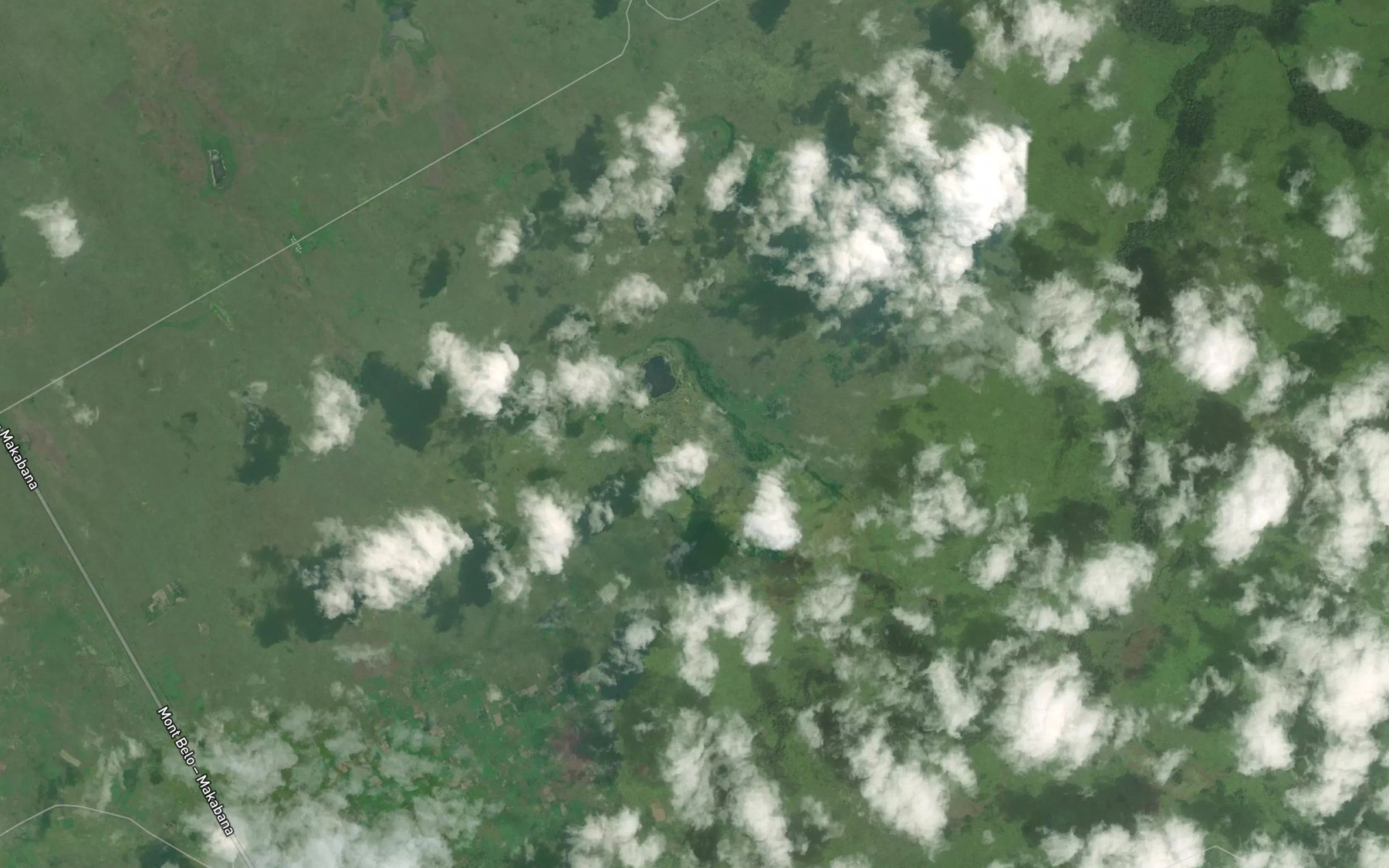 Satellite map of the Mabou