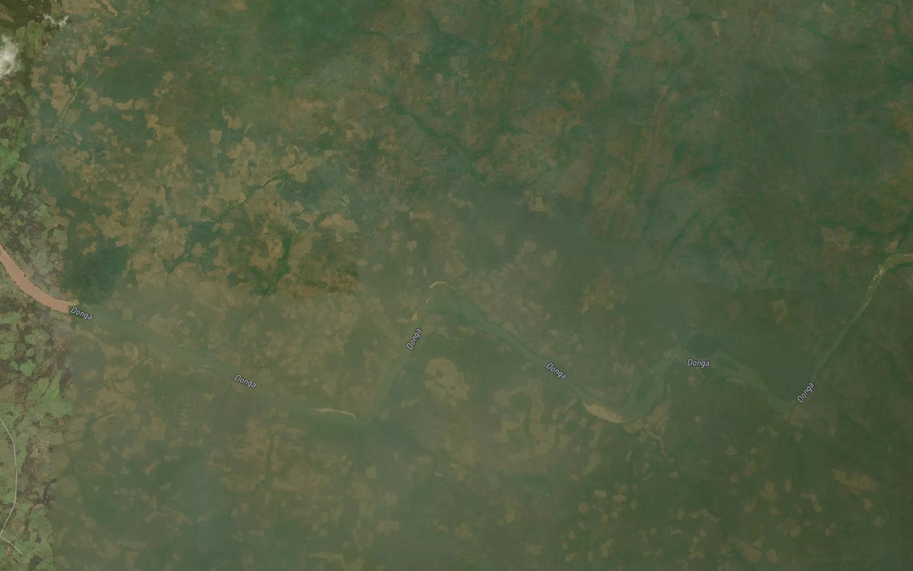Satellite map of the River Bantin Biv