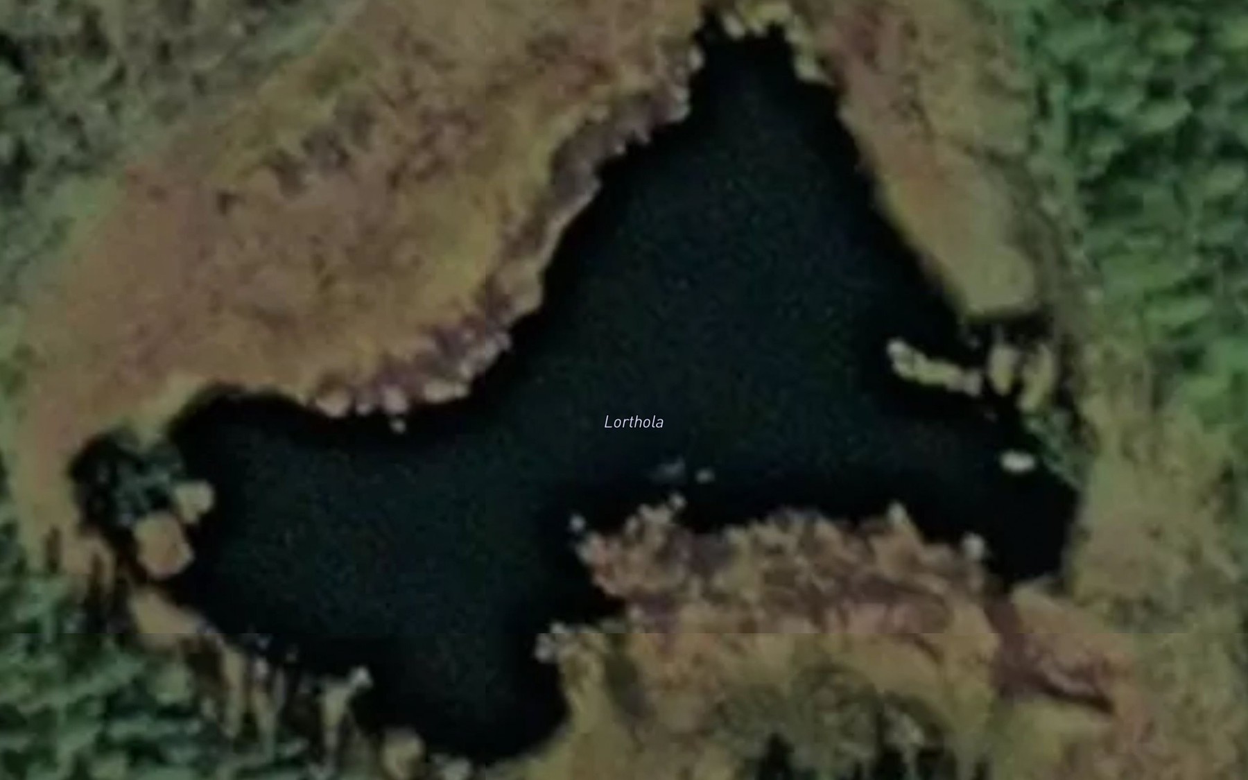 Satellite map of the Lorthola
