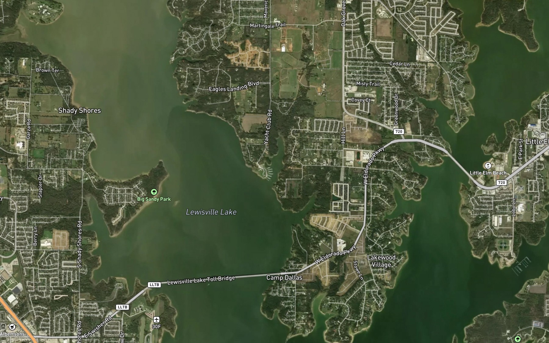 Satellite map of the Jefferson Slough