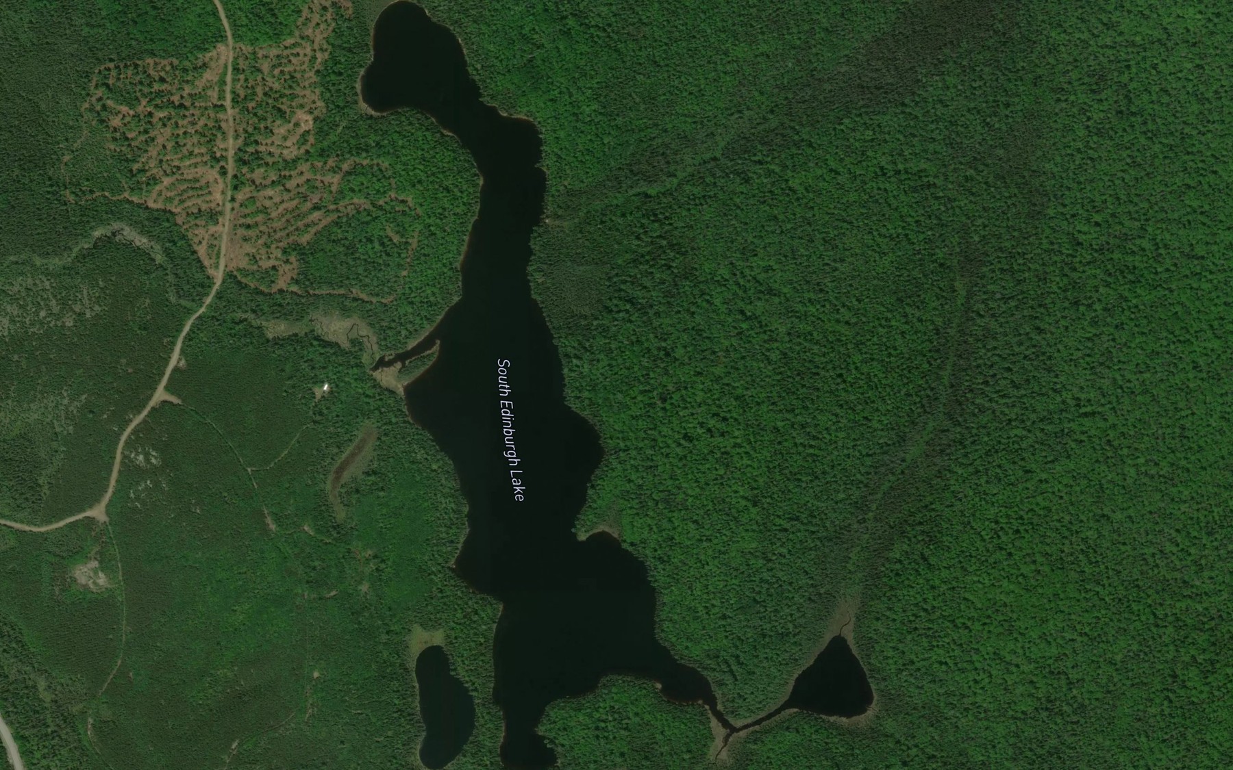 Satellite map of the South Edinburgh Lake