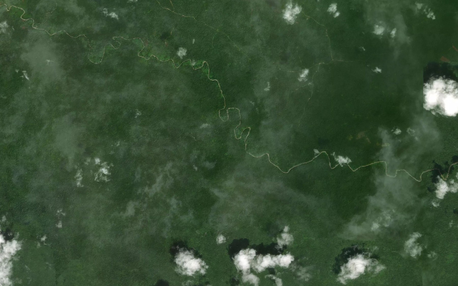 Satellite map of the Sungai Juyan
