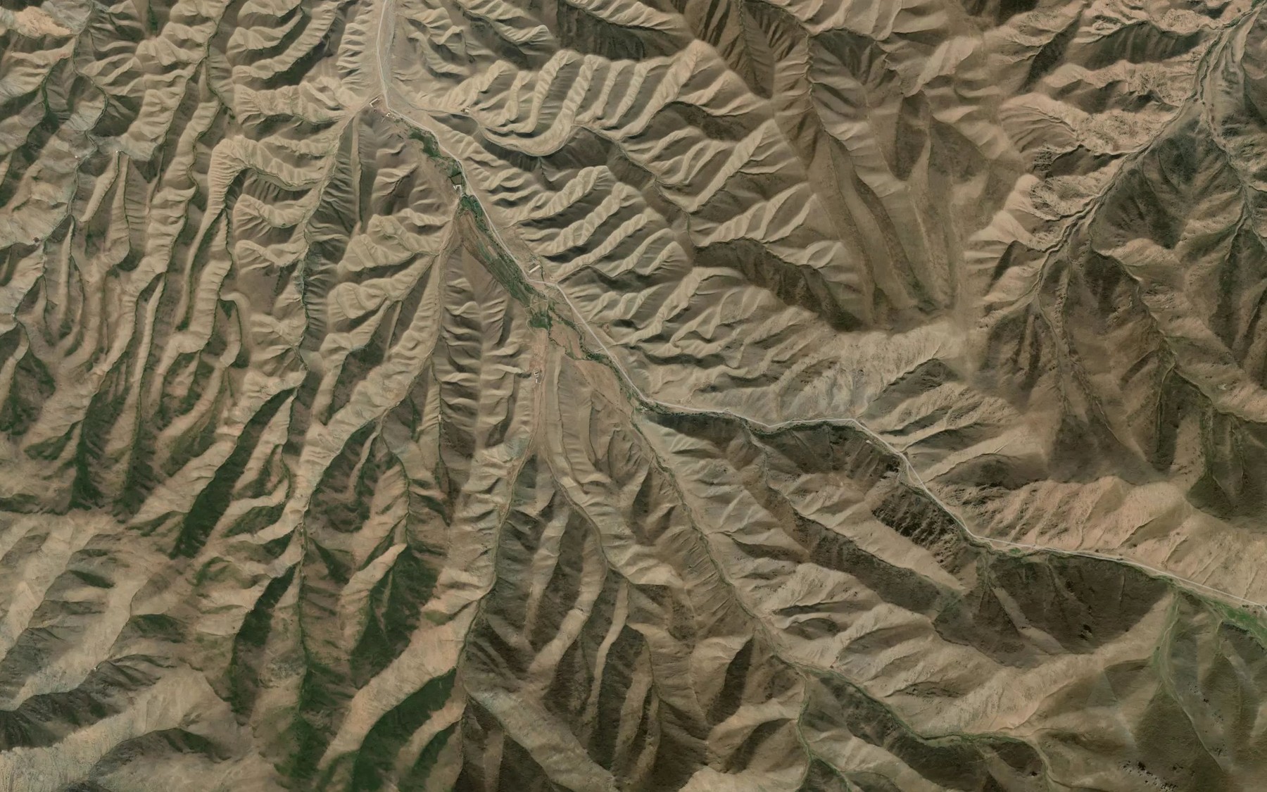 Satellite map of the Manka-Bulak