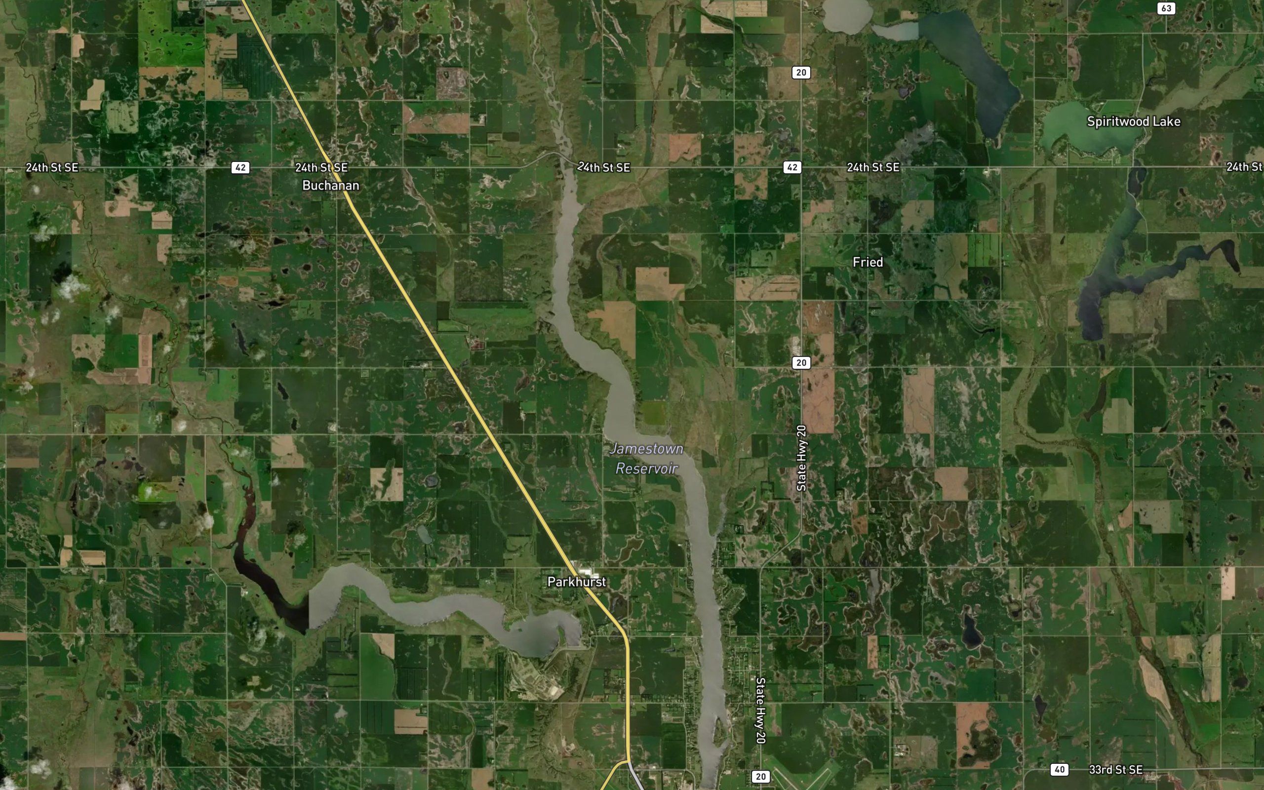 Jamestown Reservoir