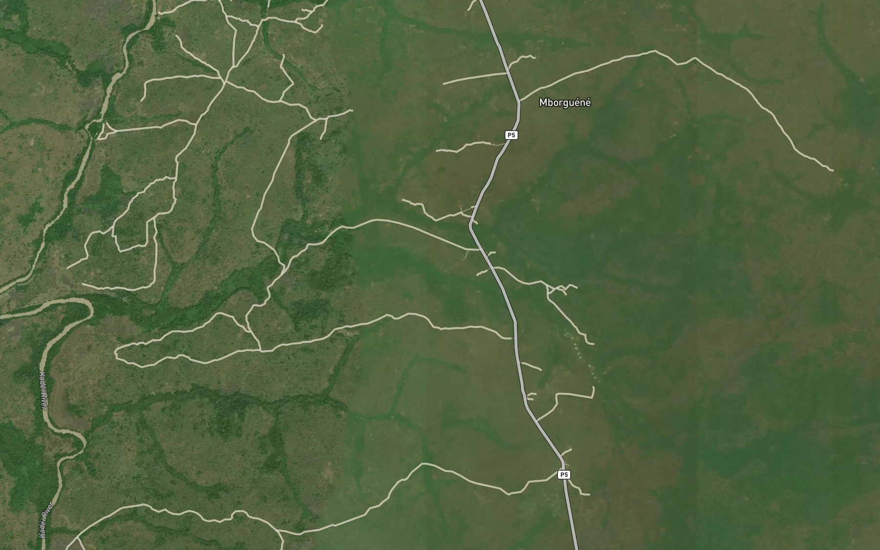 Satellite map of the Tipli
