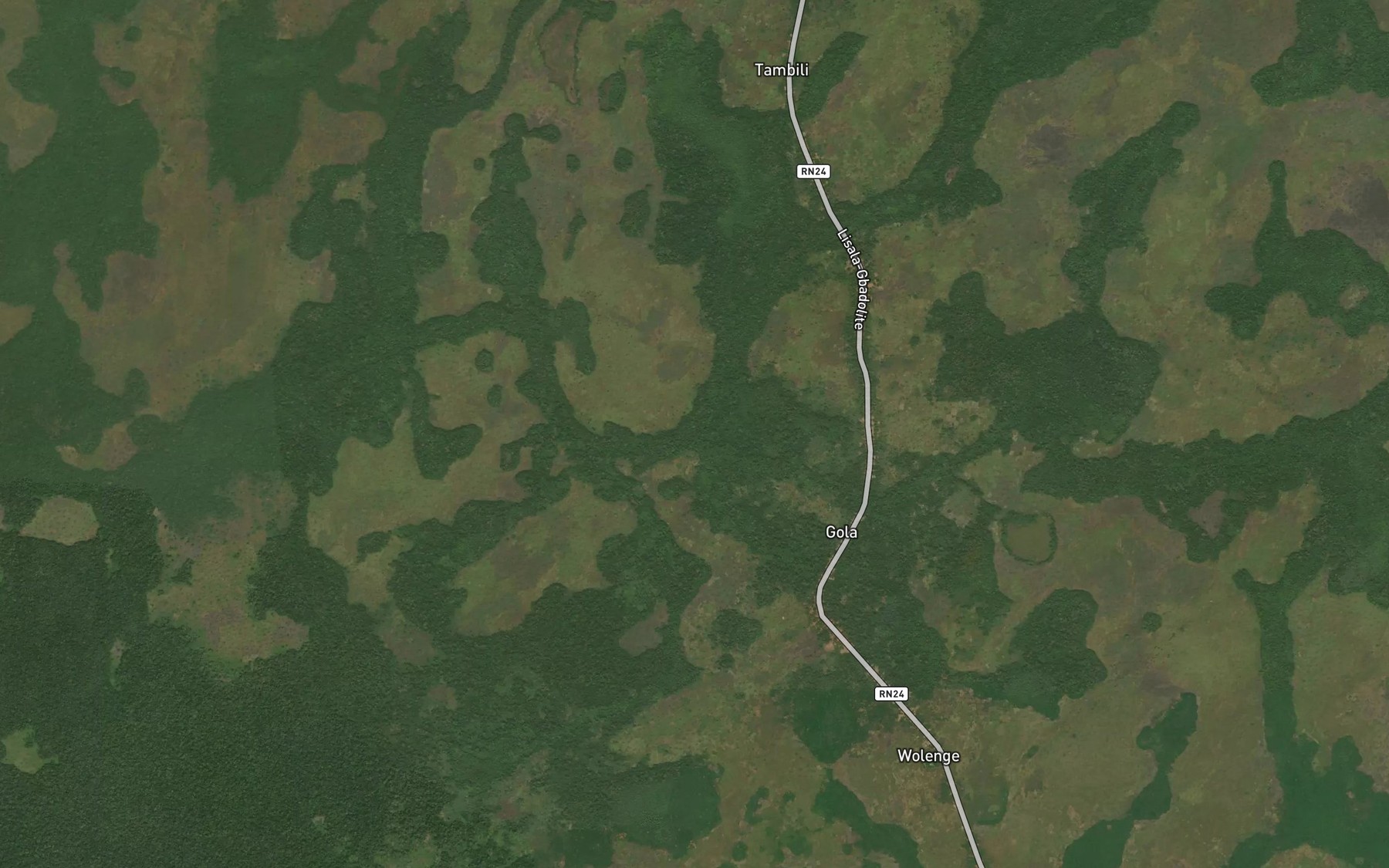 Satellite map of the Lumba