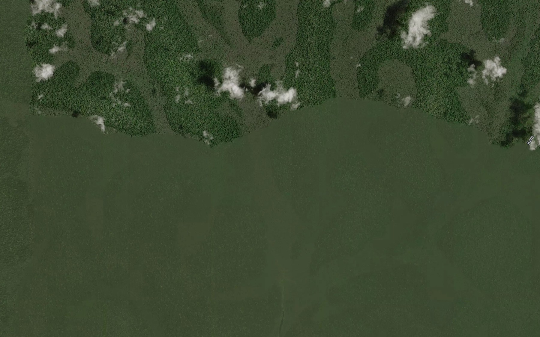 Satellite map of the Doum