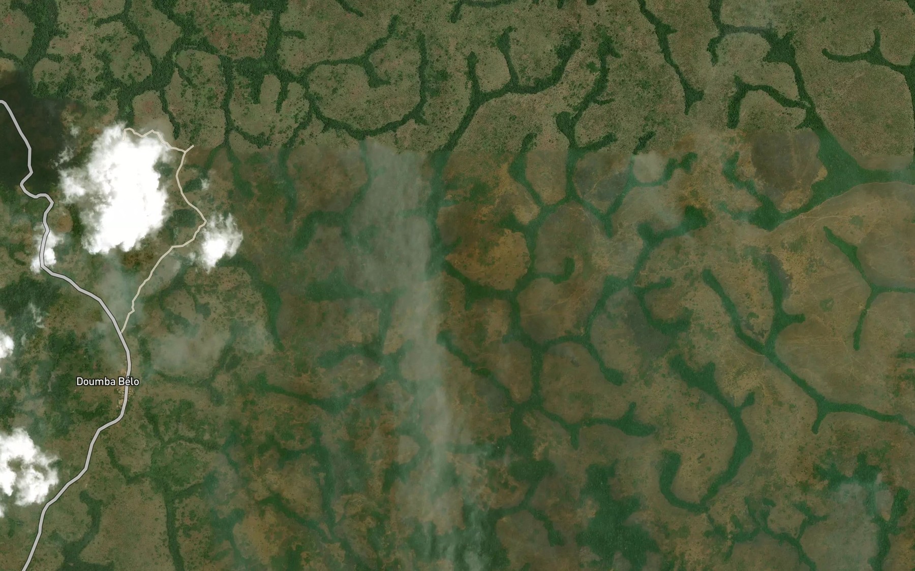 Satellite map of the Tibala