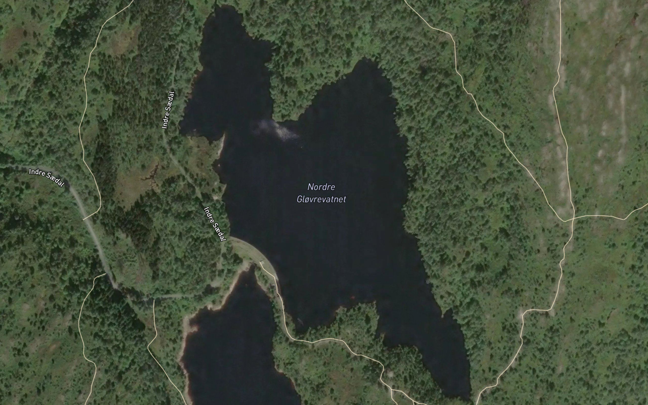 Glovrevatnet,nordre