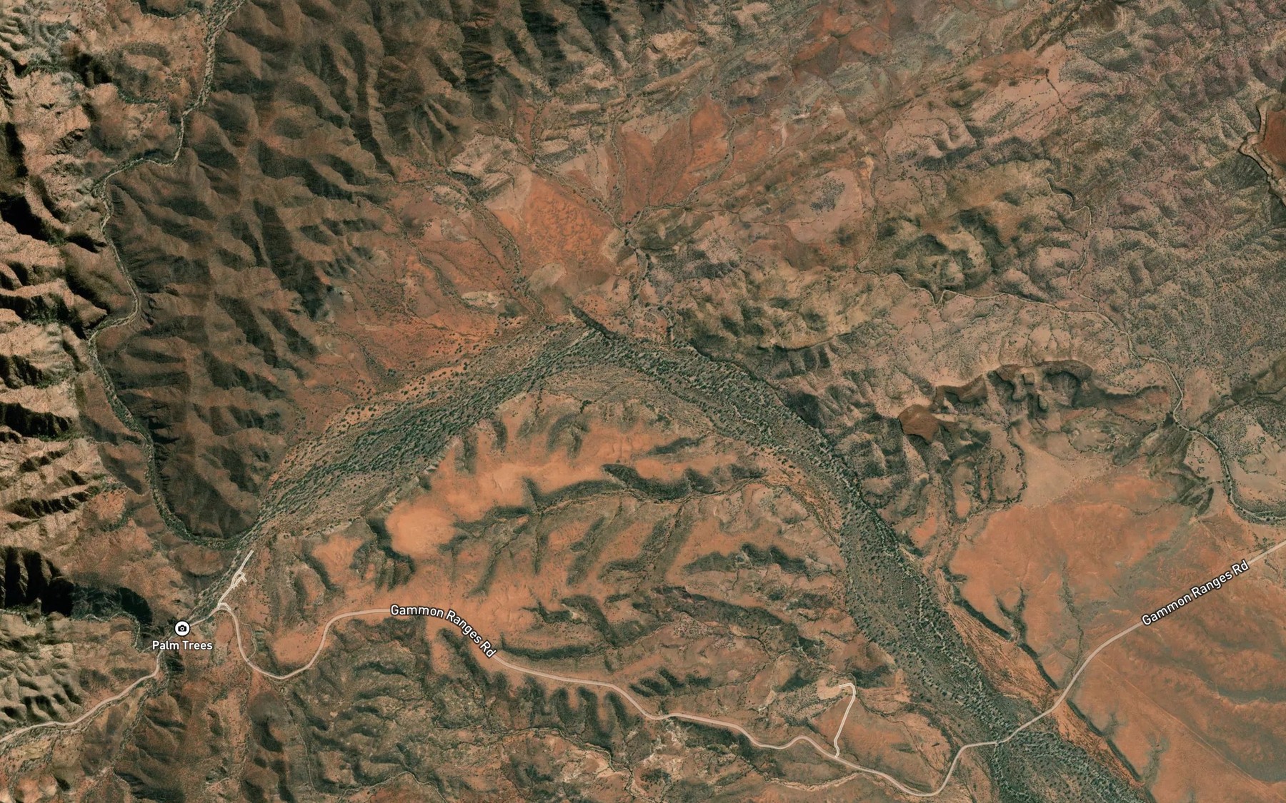 Satellite map of the Yurali Yuwaninha Valkirri