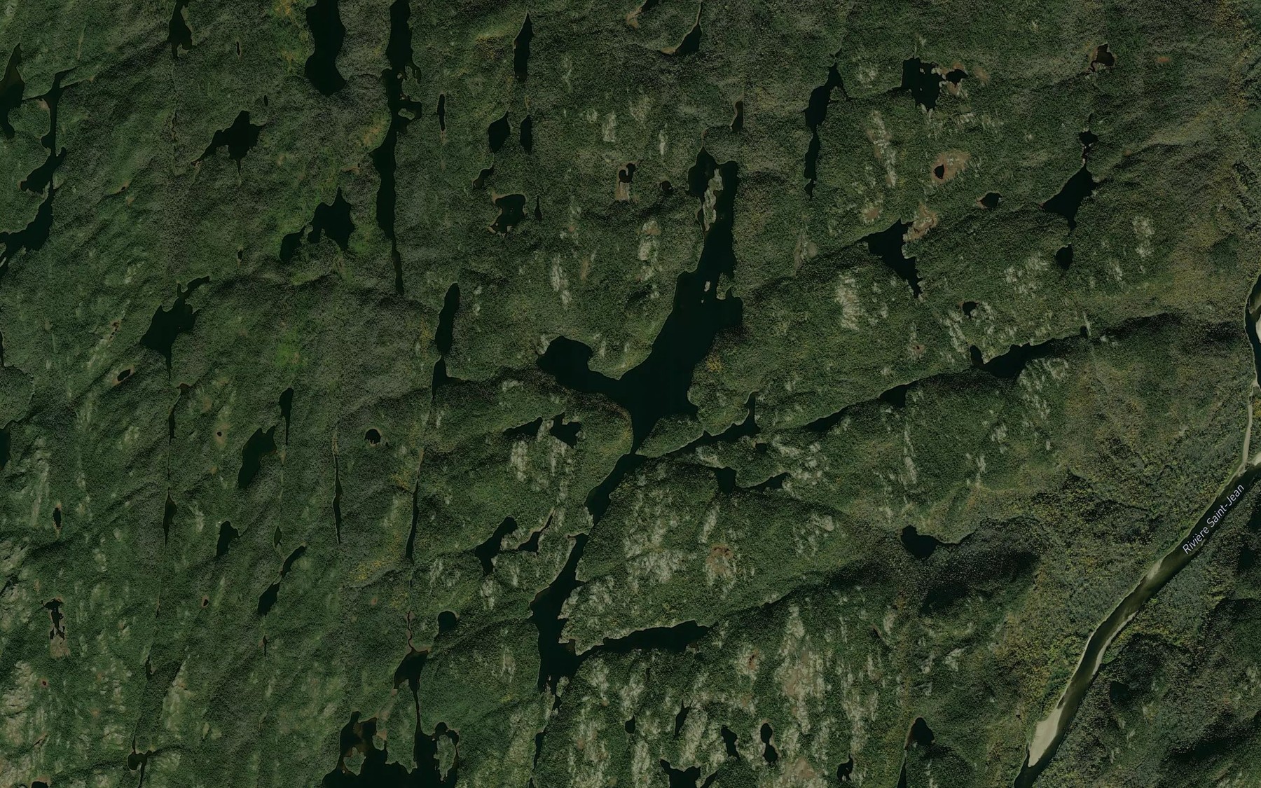 Satellite map of the Lac Kautnukuatihunant