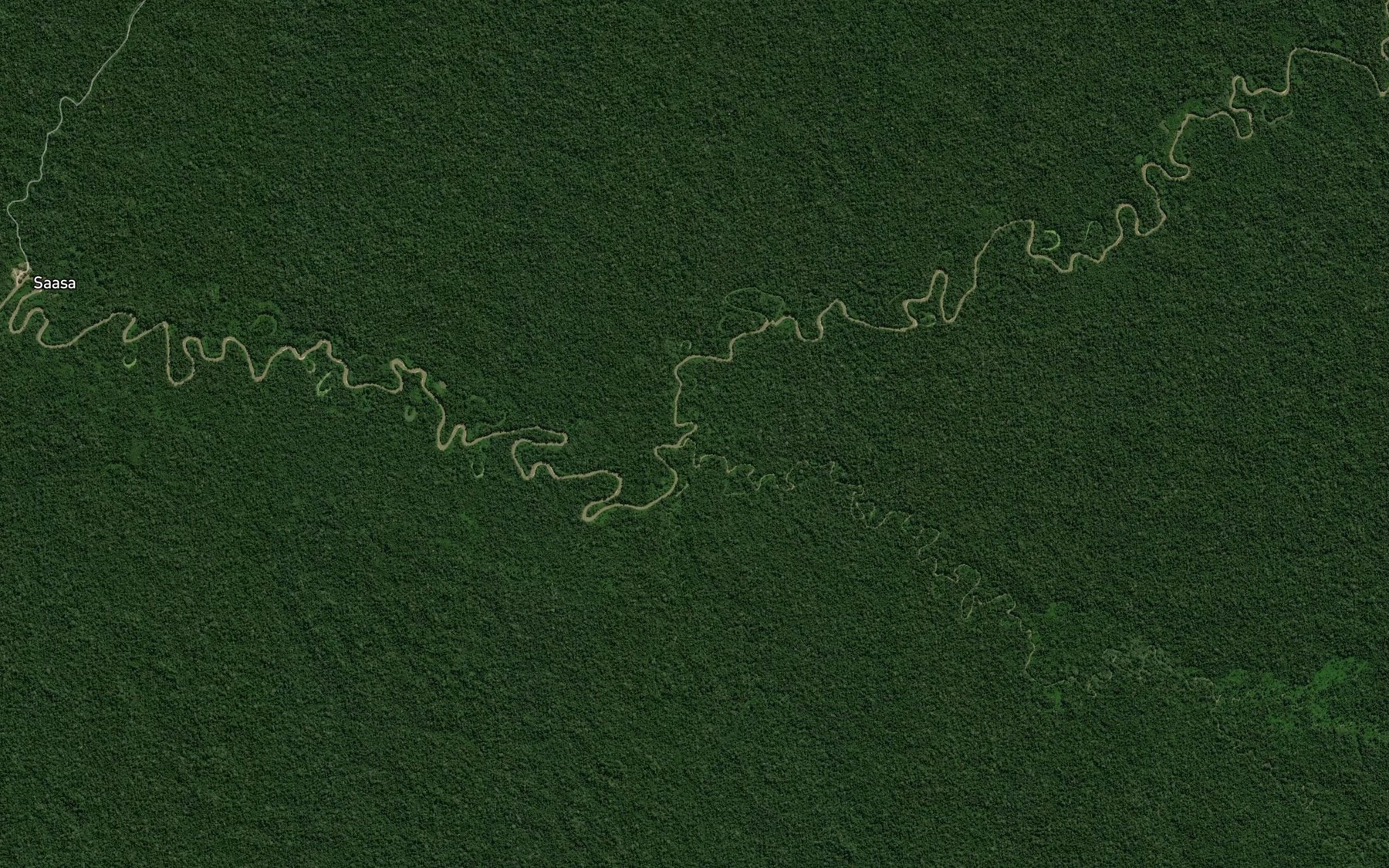 Satellite map of the Quebrada Utiquinia
