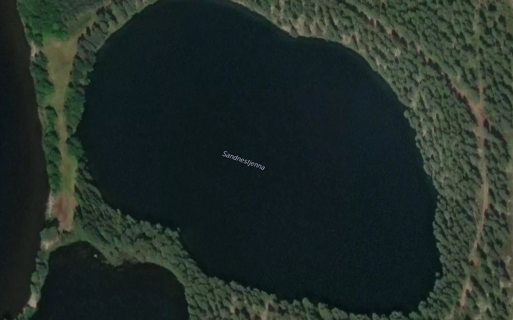 Satellite map of the Sandnestjerna