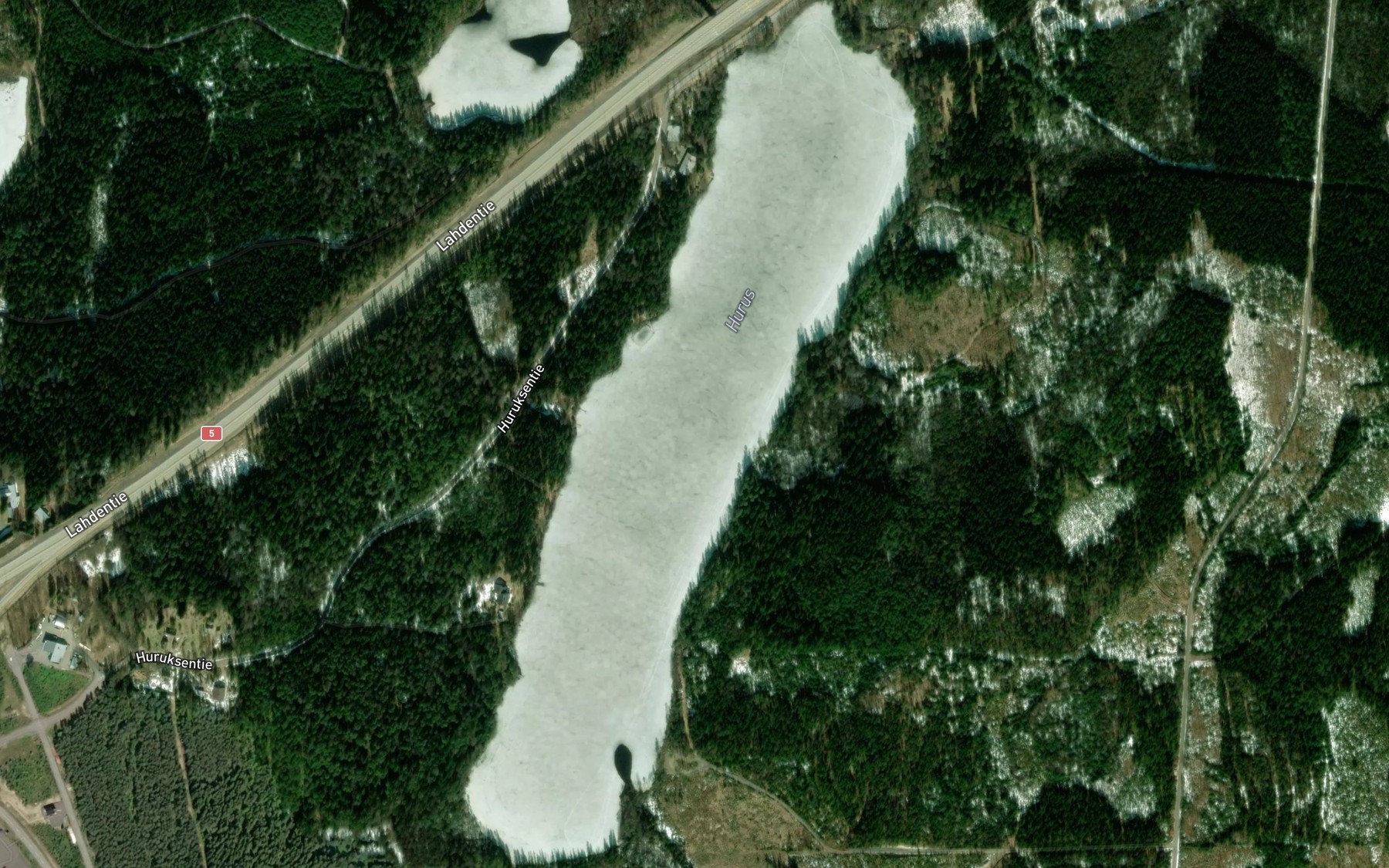 Satellite map of the Hurus