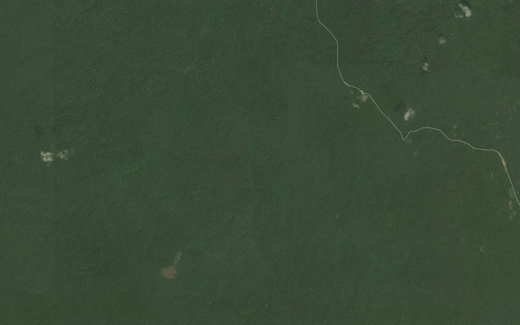 Satellite map of the Ondzandzi