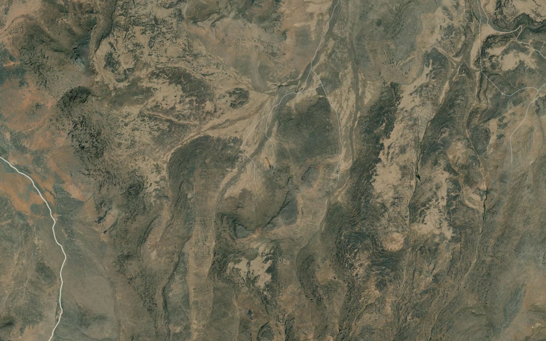 Satellite map of the Antelope Spring