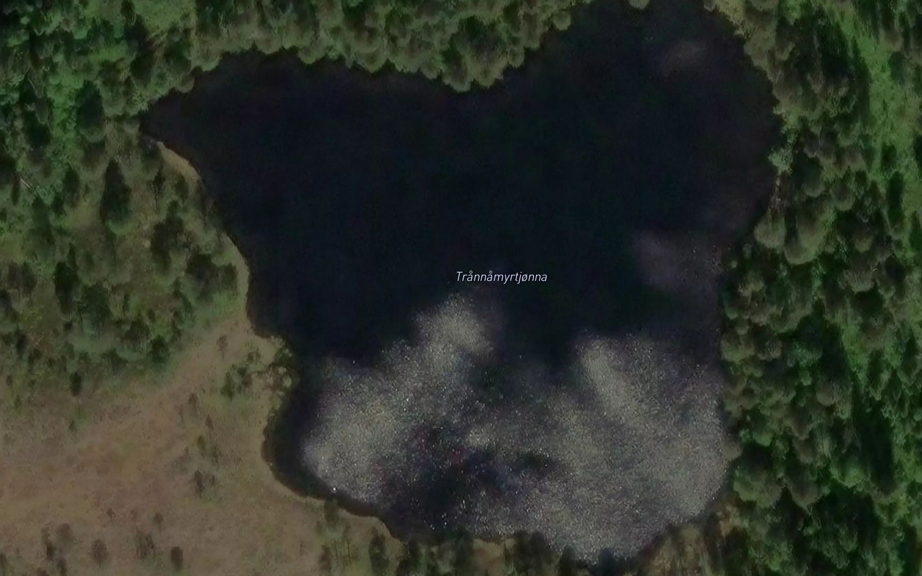 Satellite map of the Tranamyrtjorna