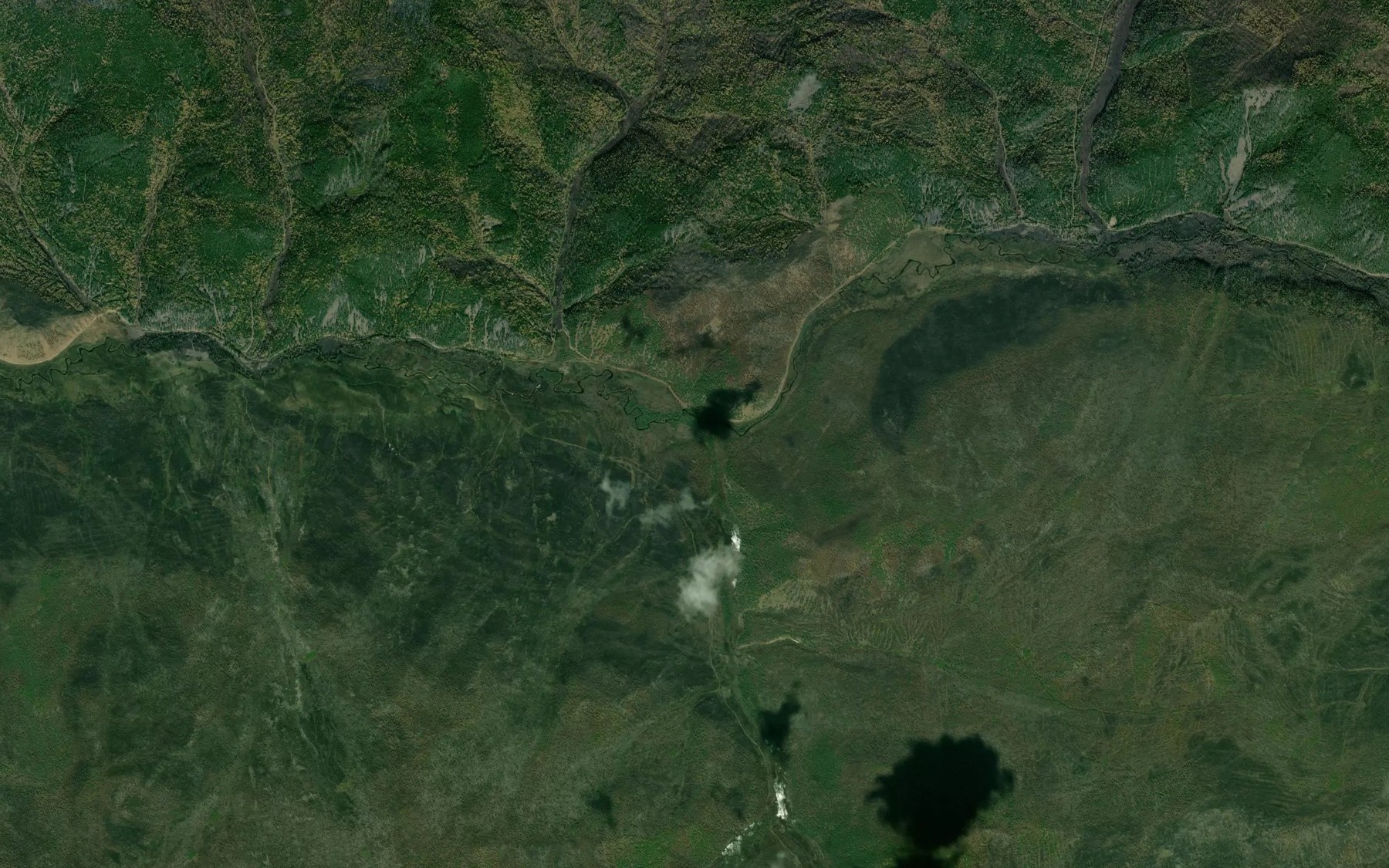 Satellite map of the Khupkhulka