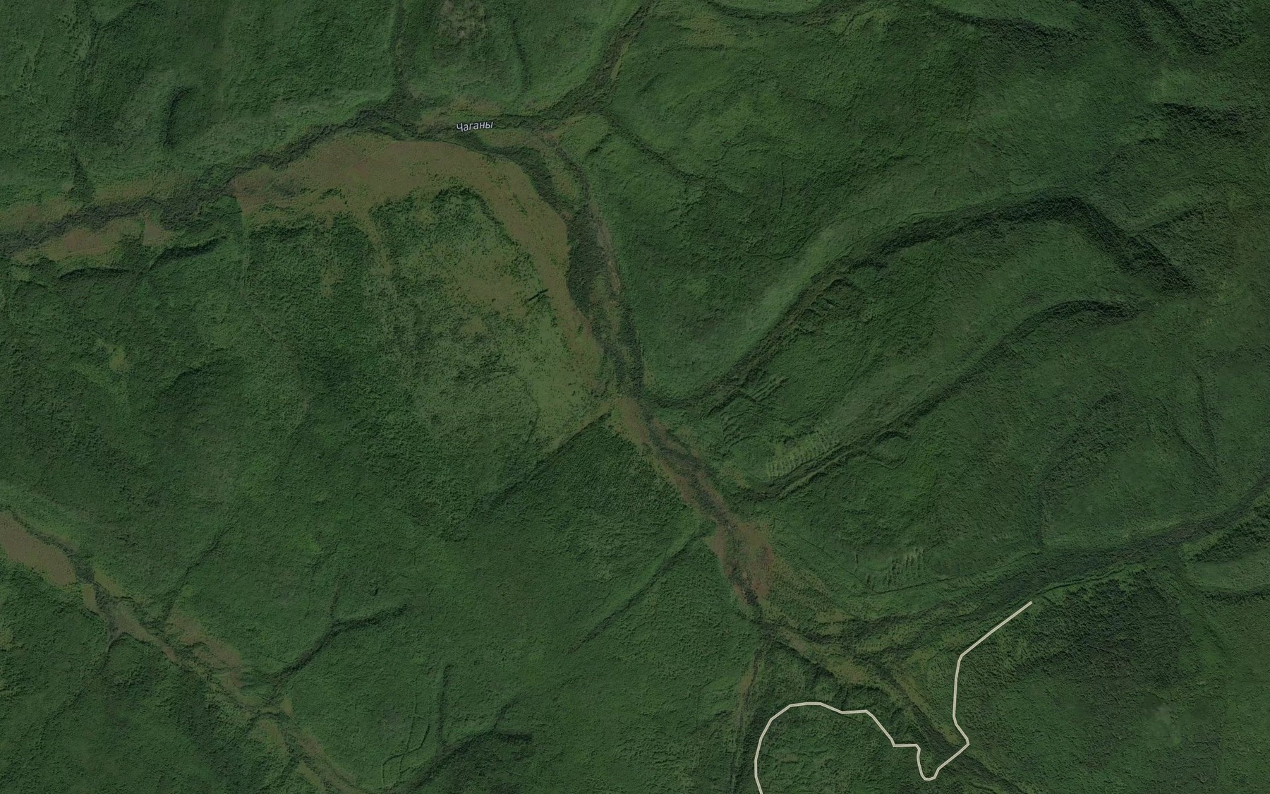 Satellite map of the Tuogoy
