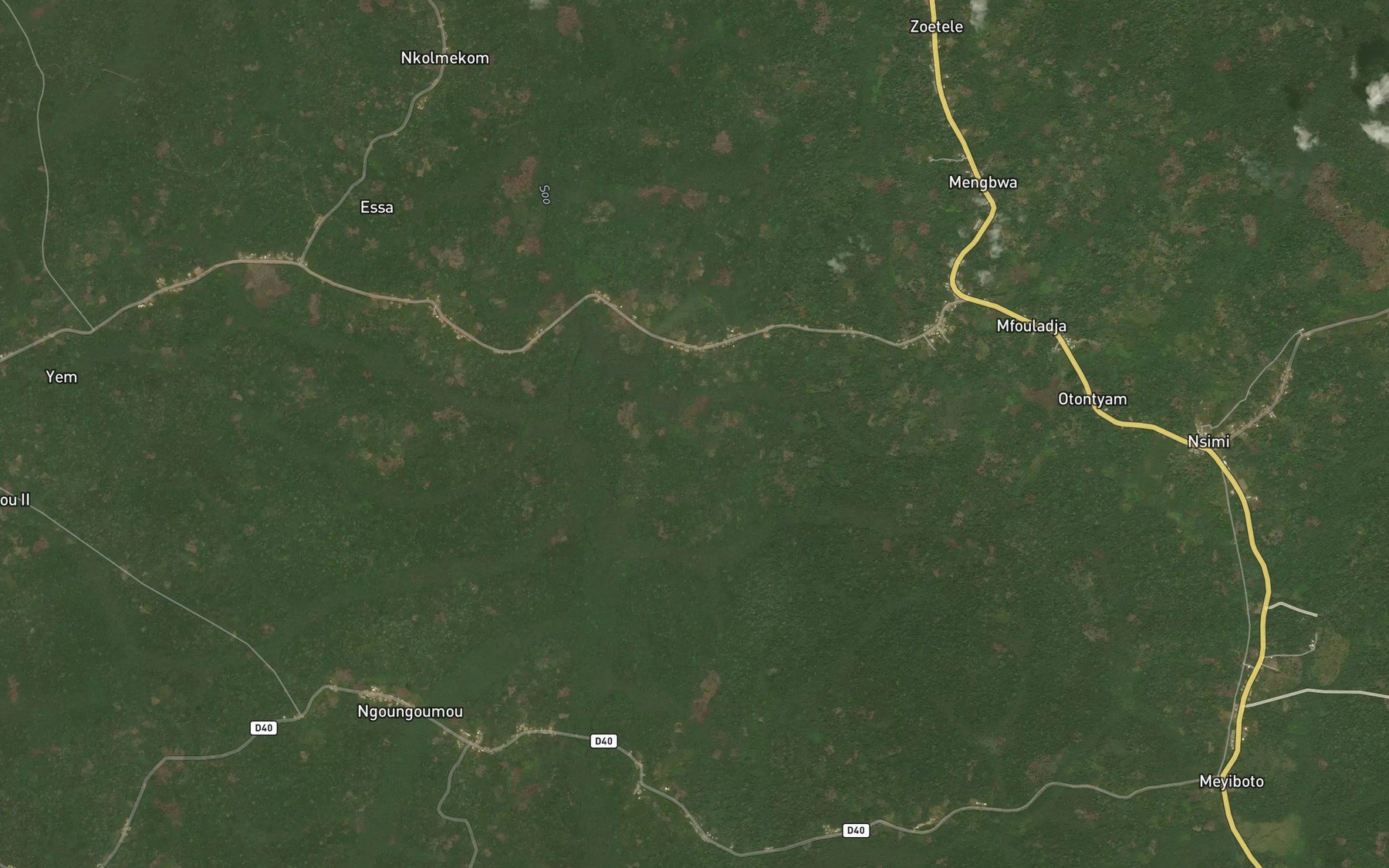 Satellite map of the Oton Akok