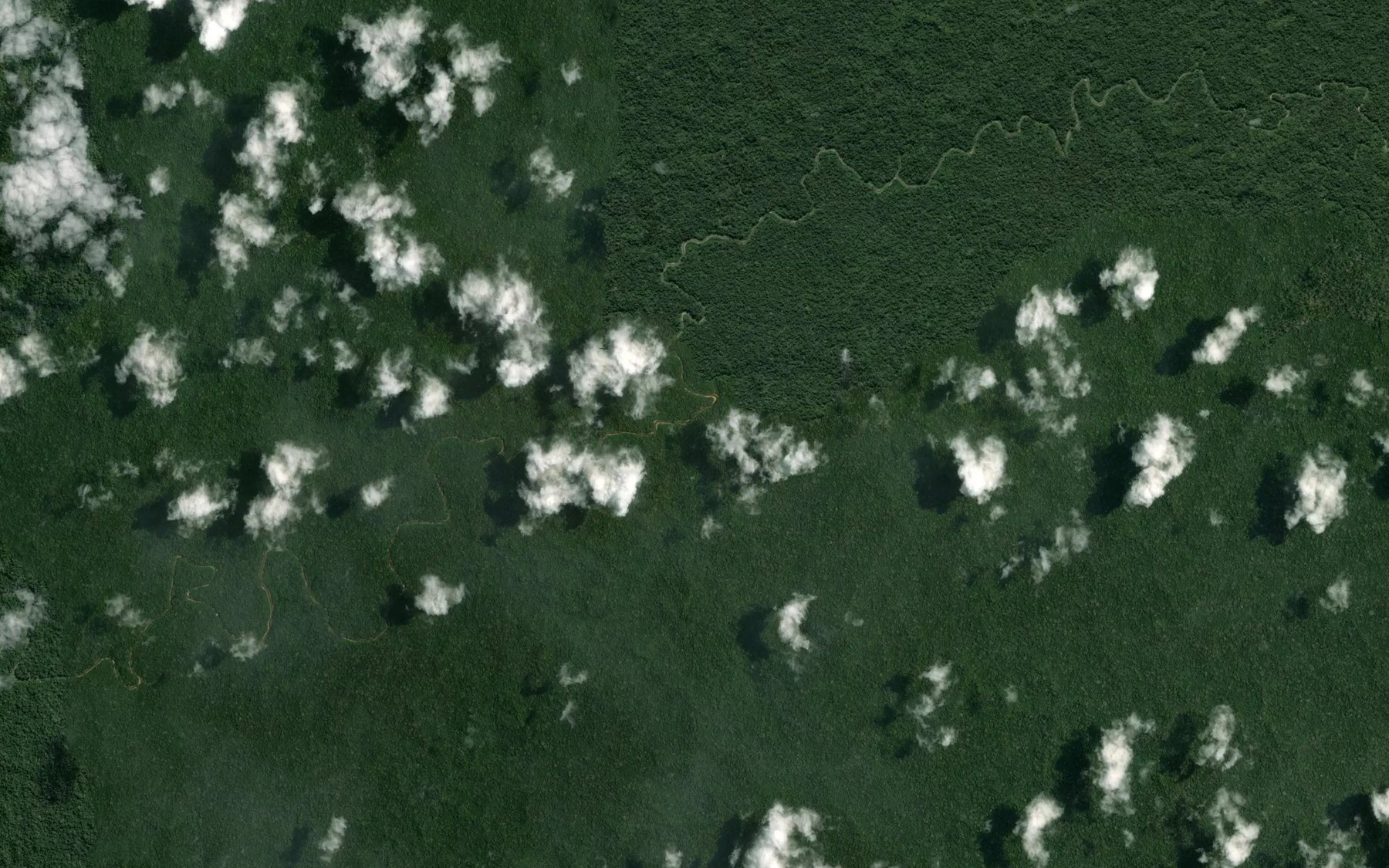 Satellite map of the Quebrada Motelo