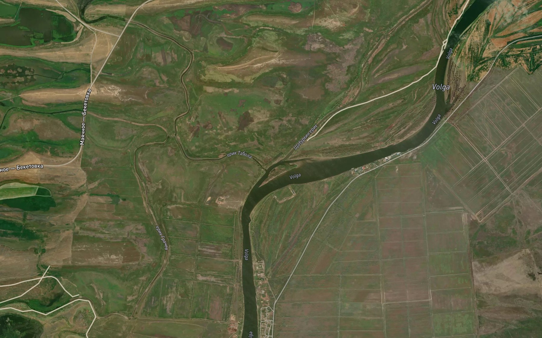 Satellite map of the Yerik Tabola