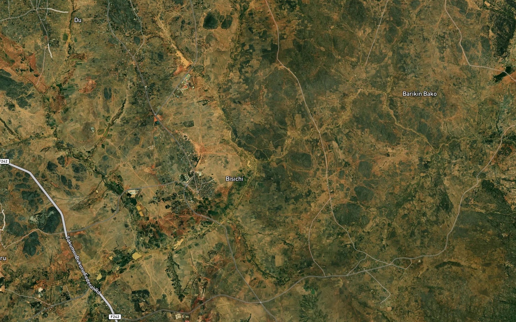 Satellite map of the Du
