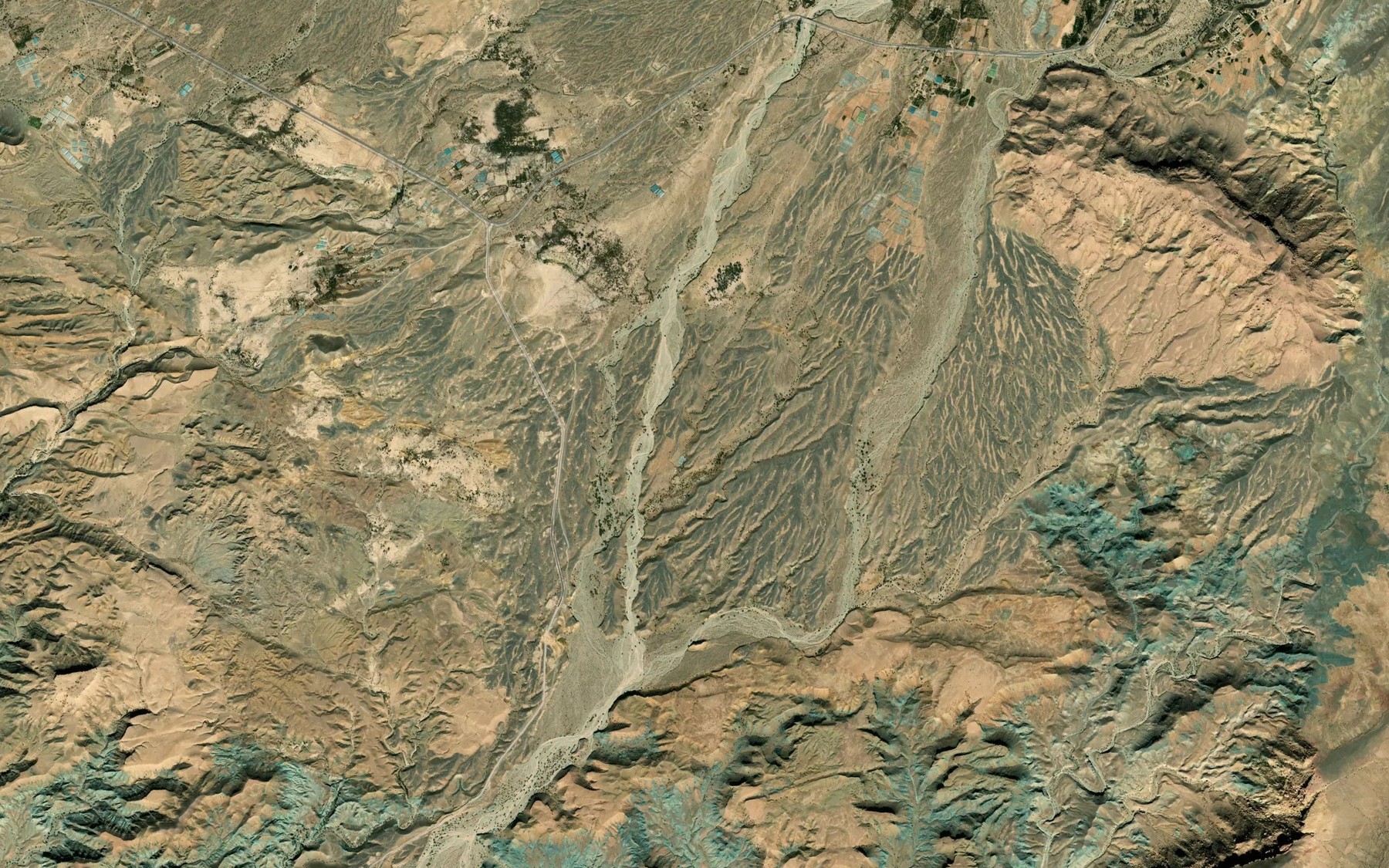 Satellite map of the Cheshmeh-ye Mohammadabad