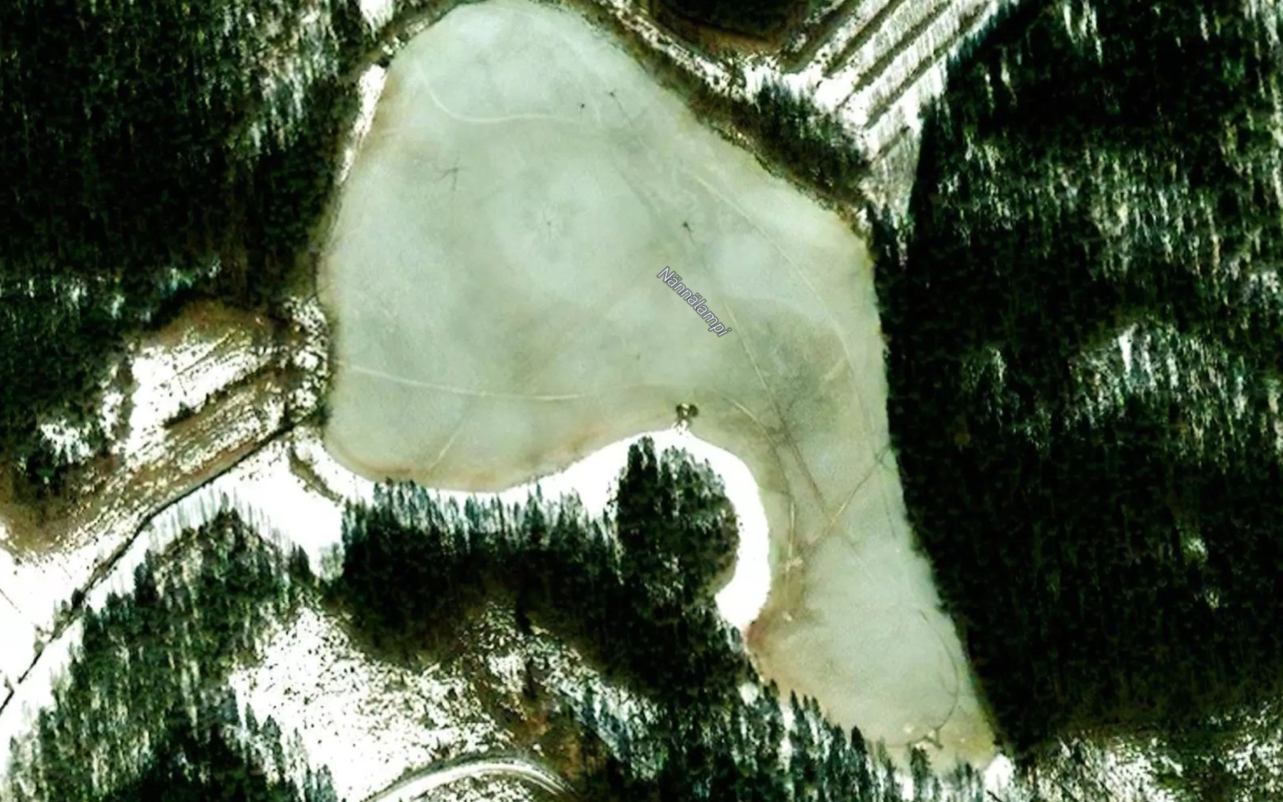 Satellite map of the Nannalampi