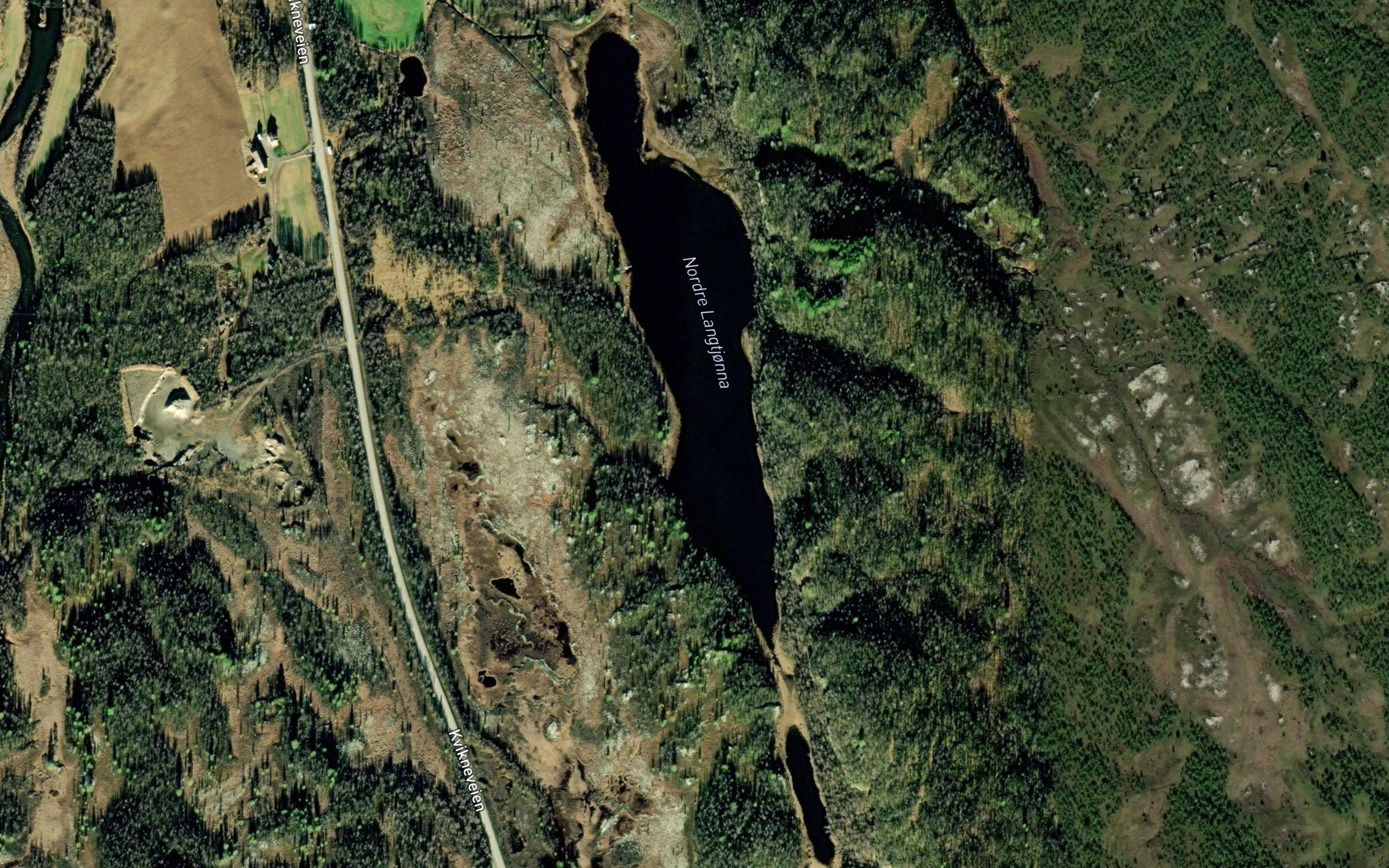 Langtjorna,nordre