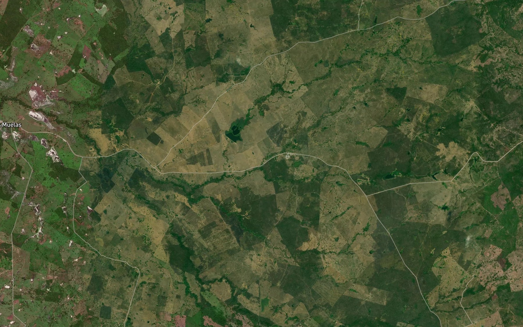 Satellite map of the Arroyo Cespedes
