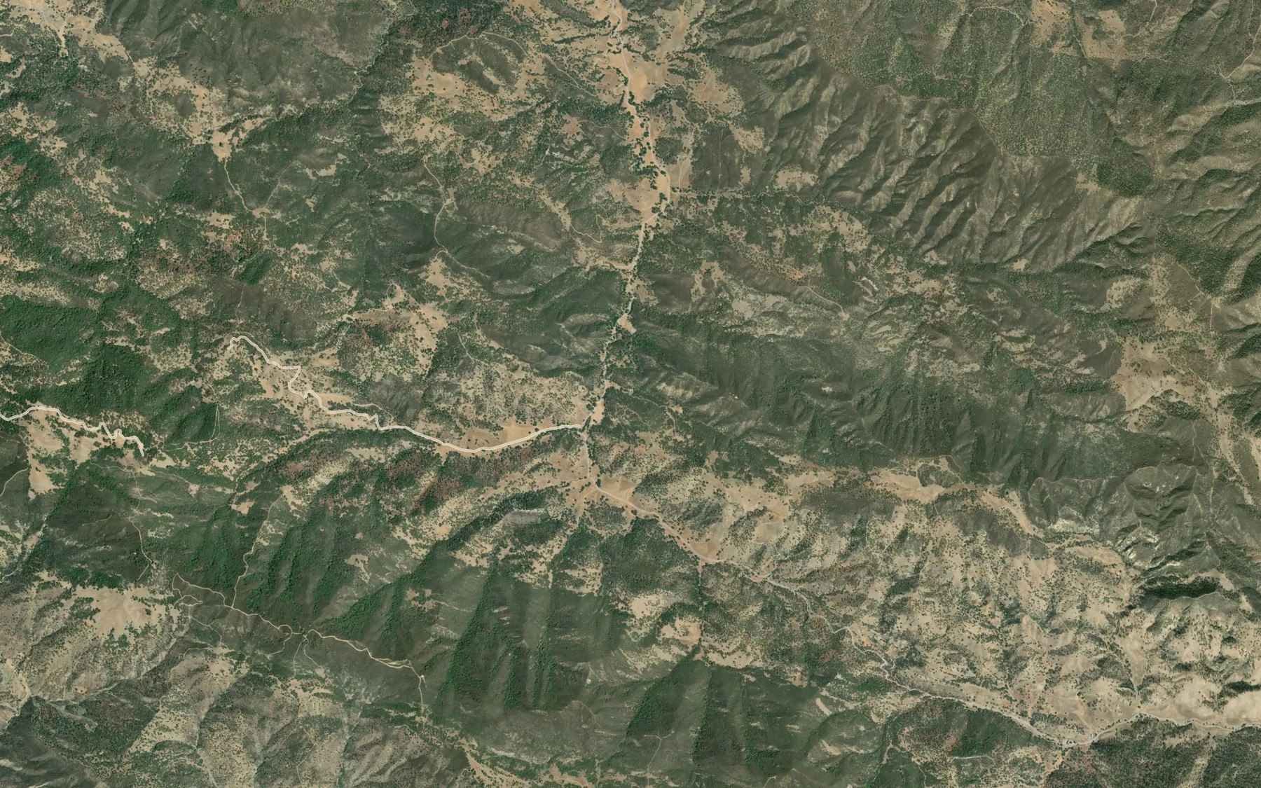 Satellite map of the Parrot Spring Sulphur