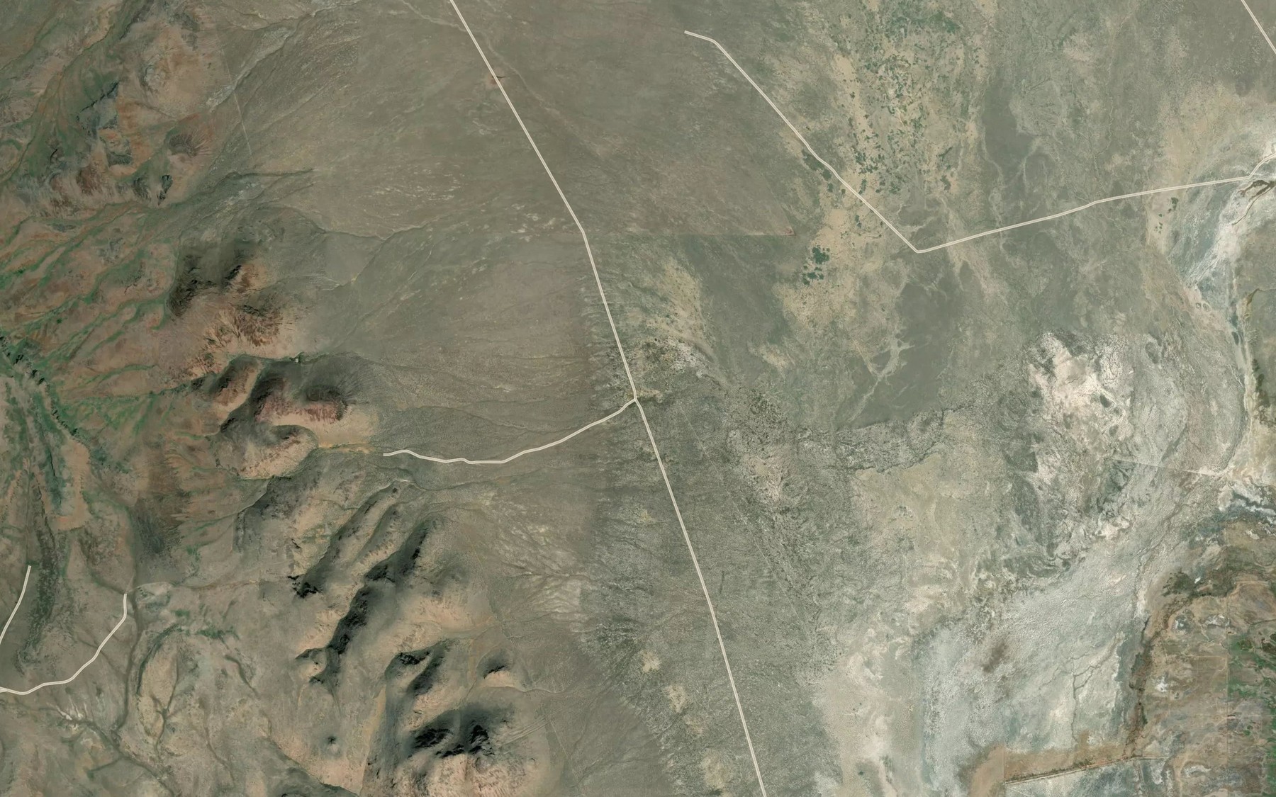 Satellite map of the Boghole Spring
