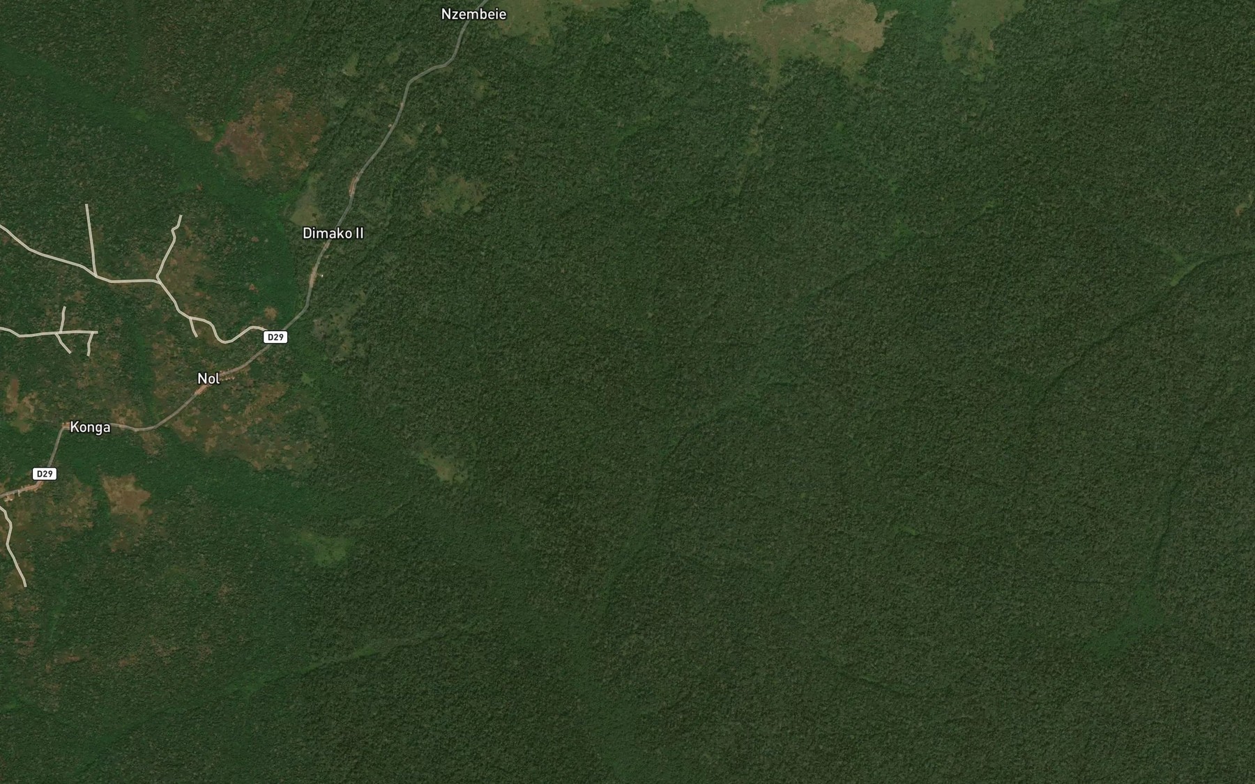 Satellite map of the Pumpum