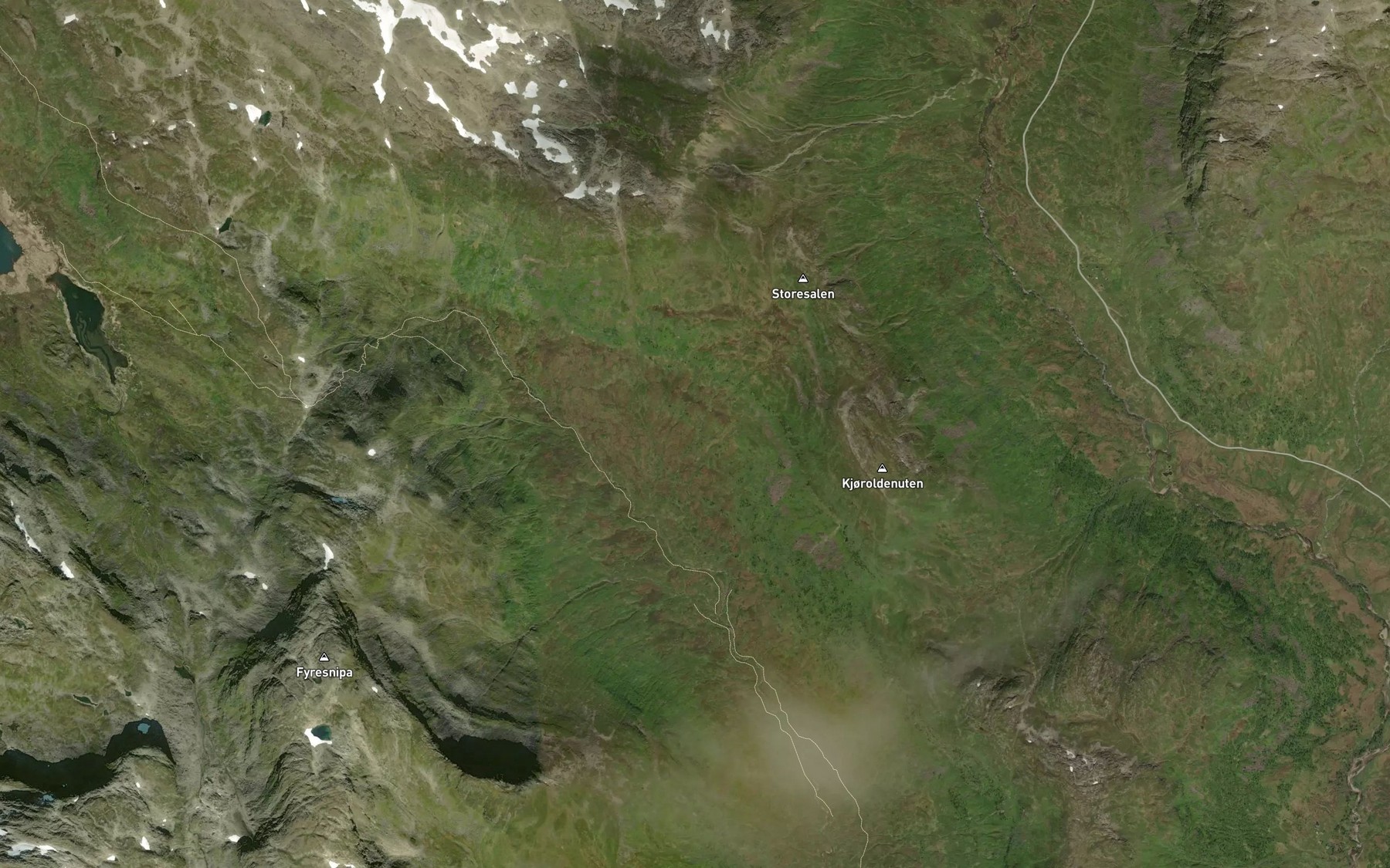 Satellite map of the Salagrovi