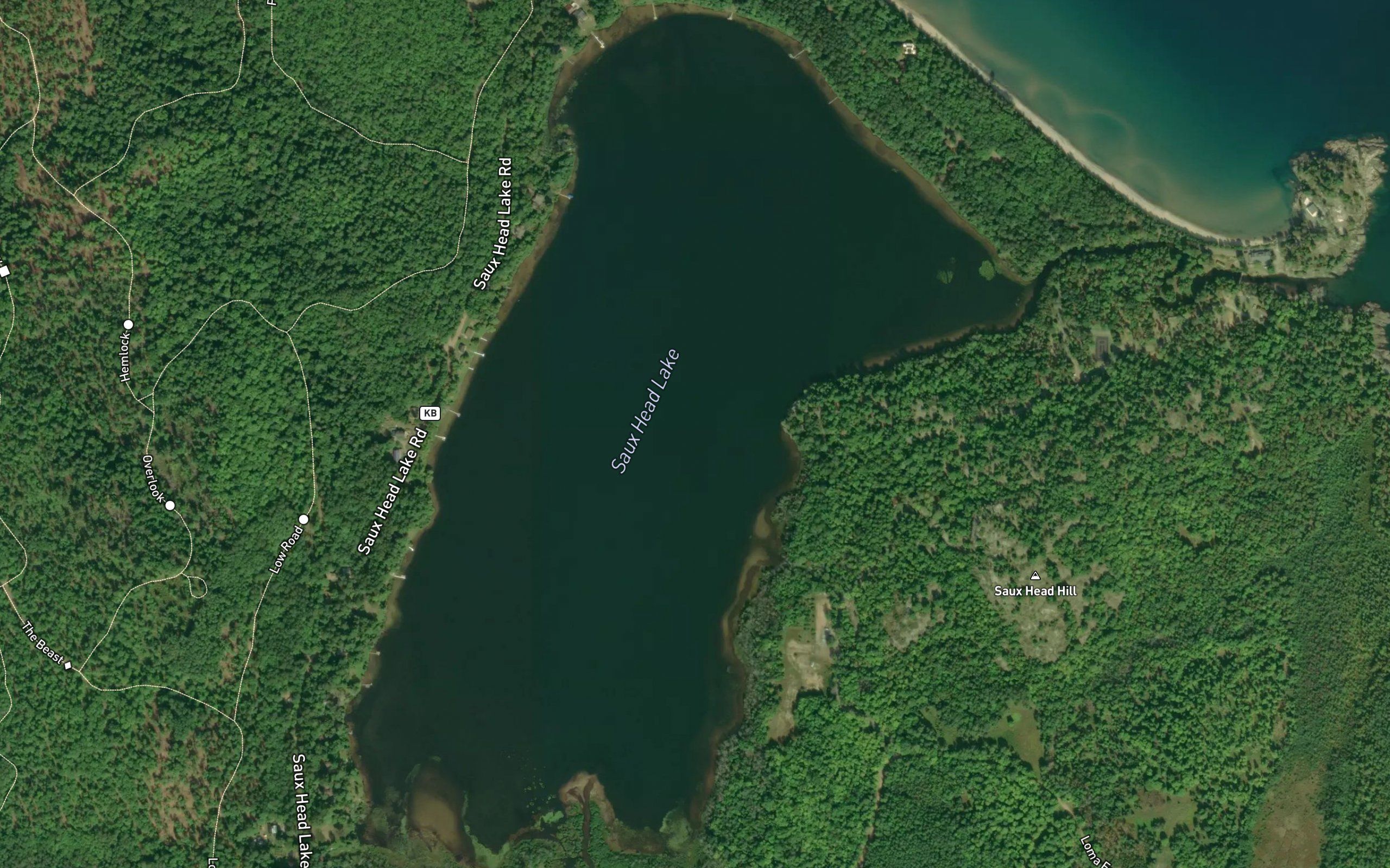 Saux Head Lake