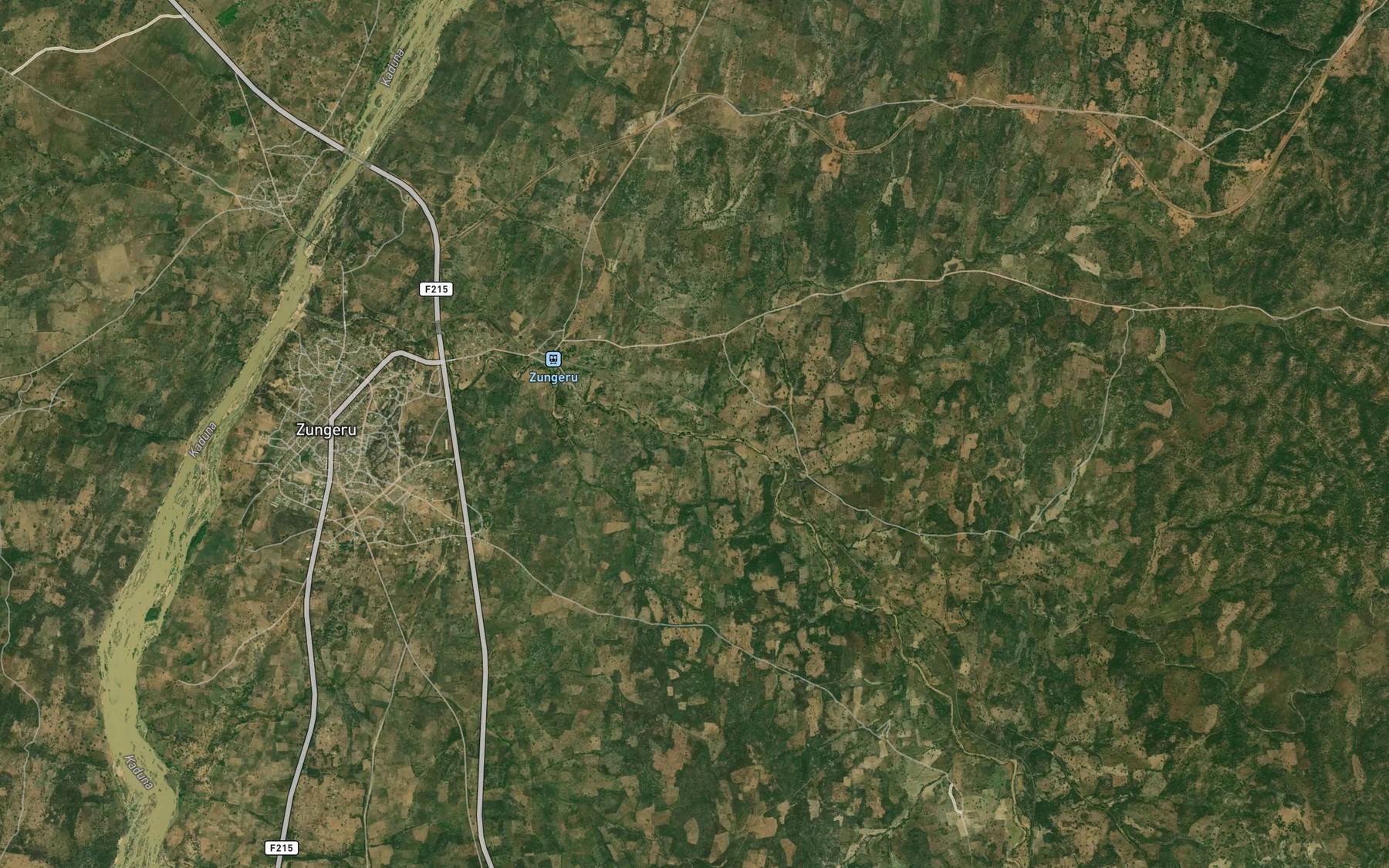 Satellite map of the Gadan Ayaba