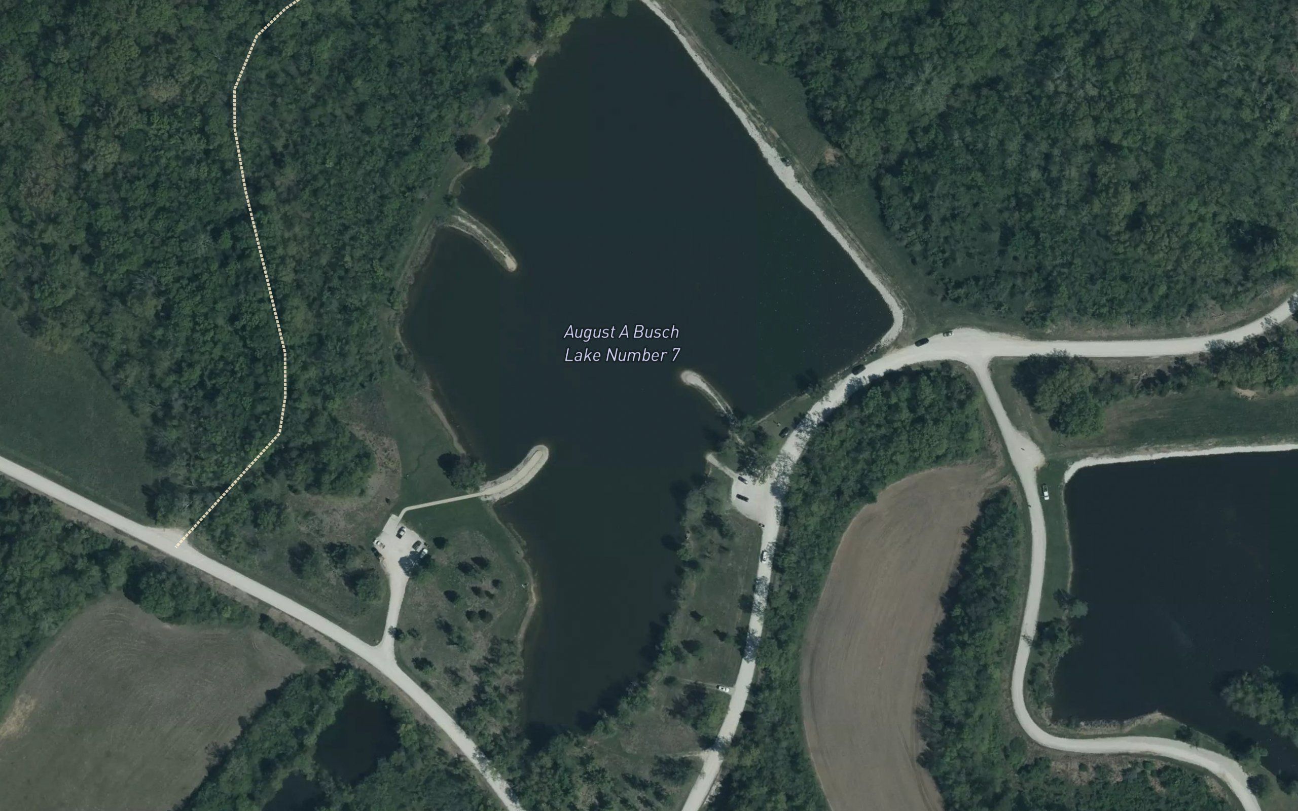 August A Busch Lake Number 7