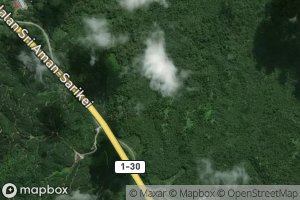 Satellite map of the Sungai Powat