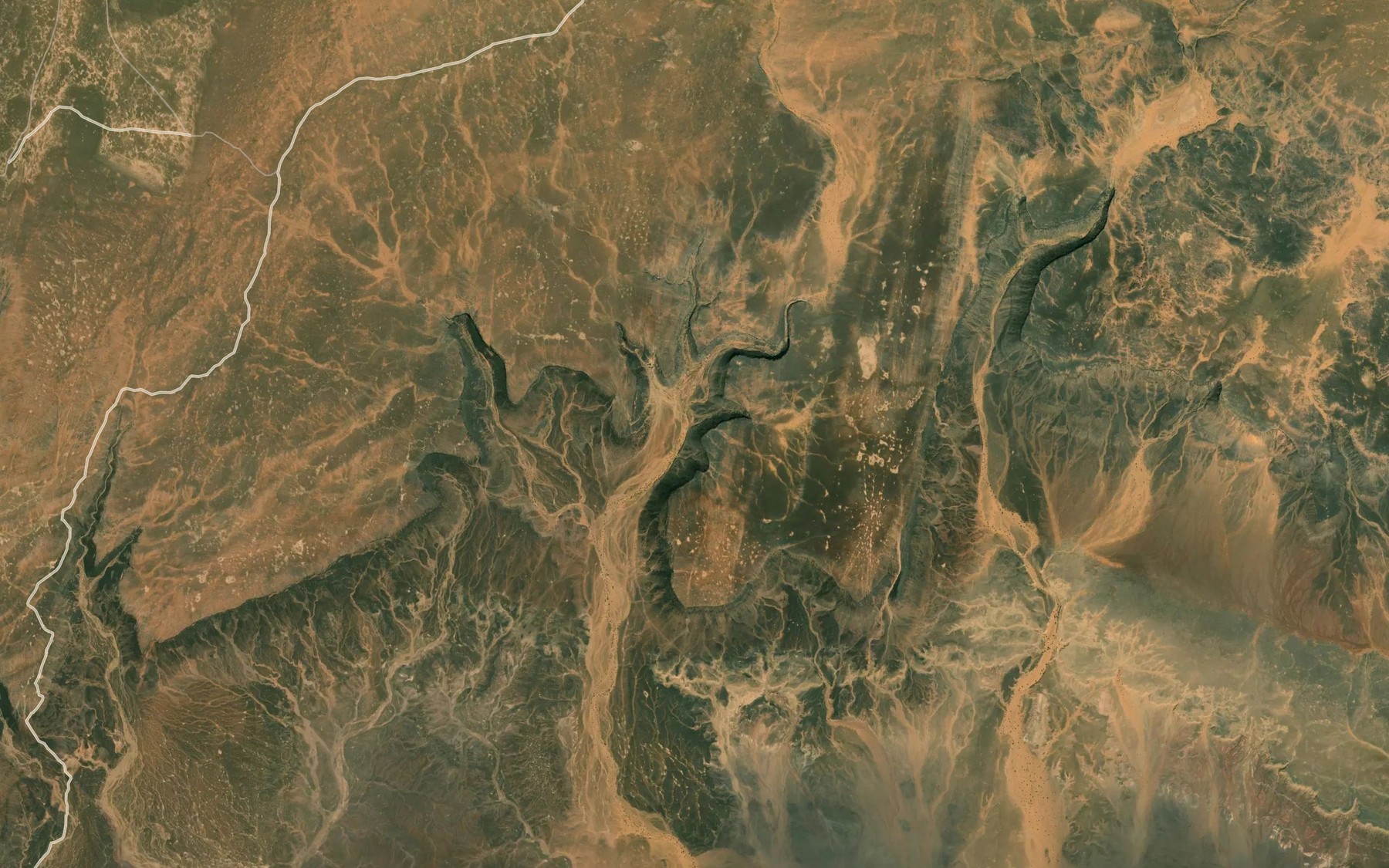 Satellite map of the Khneg Tilililt