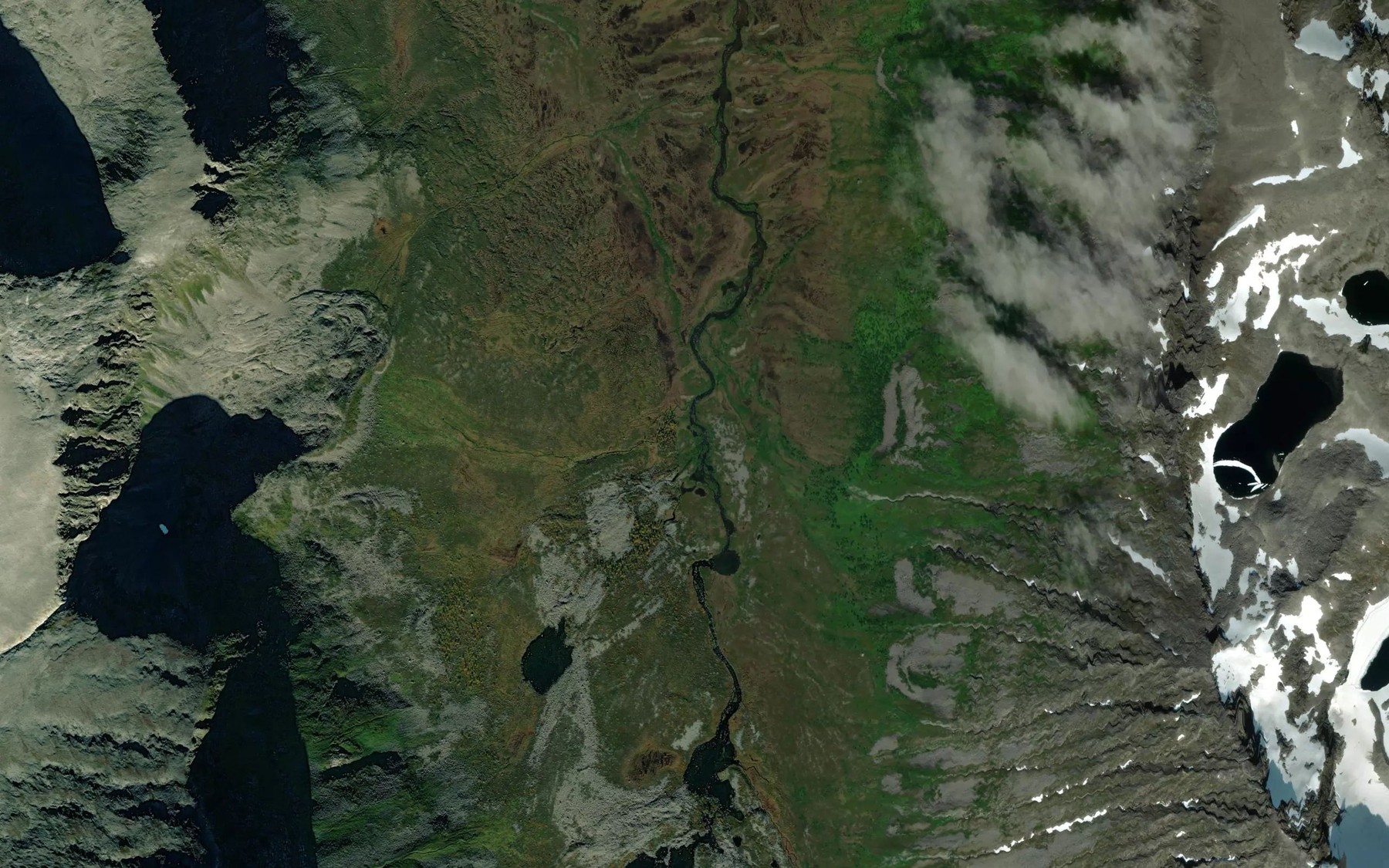Satellite map of the Vesterdammen