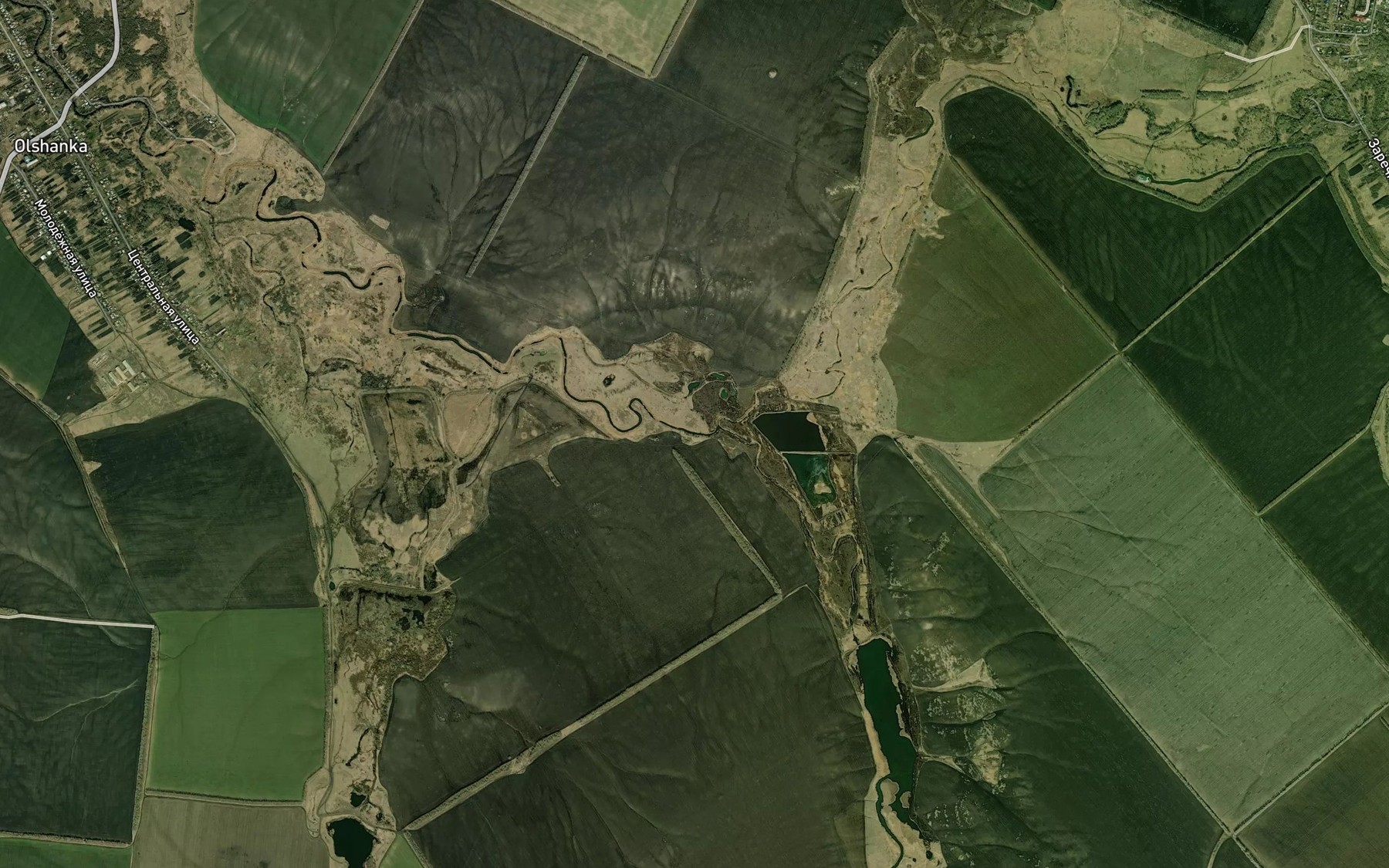 Satellite map of the Grachevka