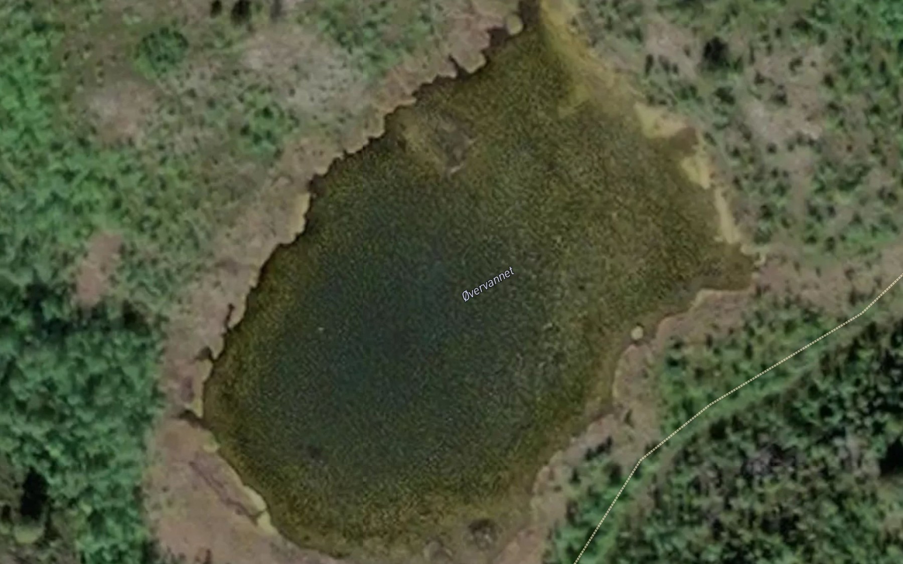 Satellite map of the Overvannet