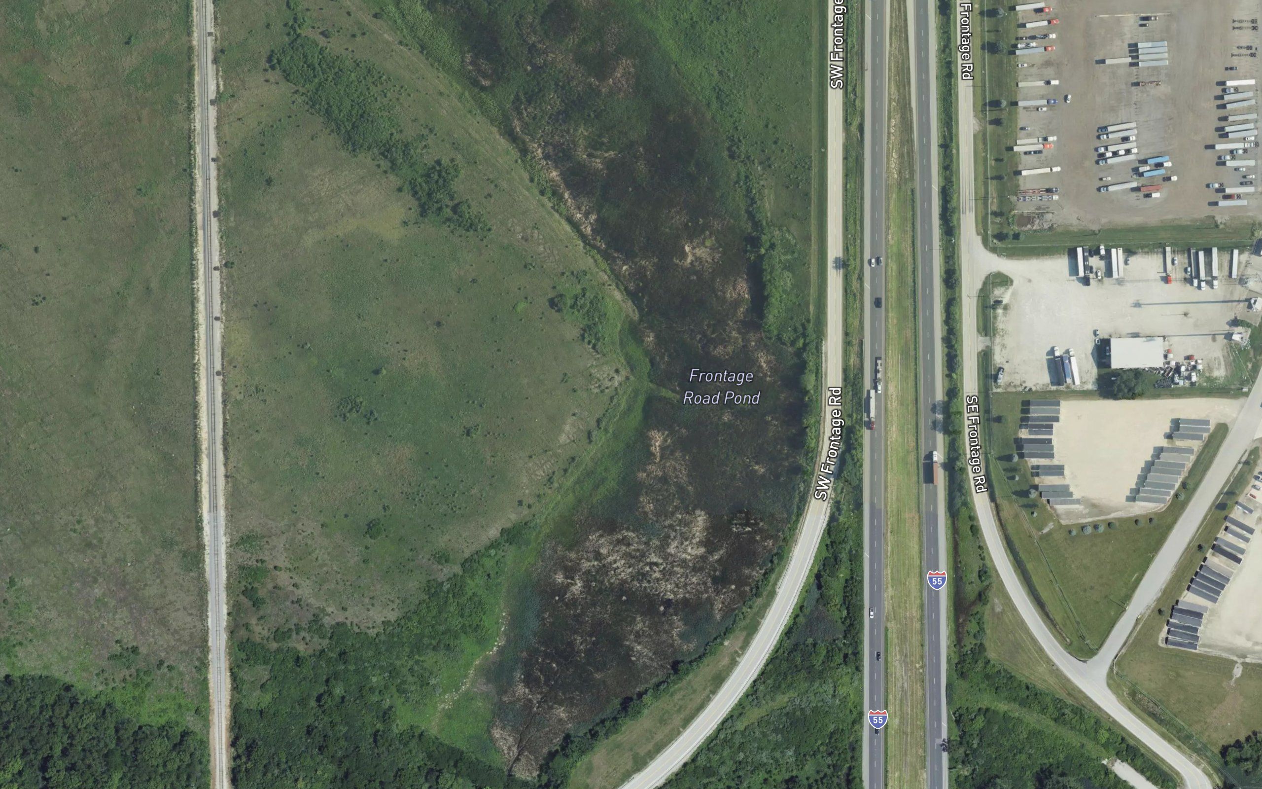 Frontage Road Pond
