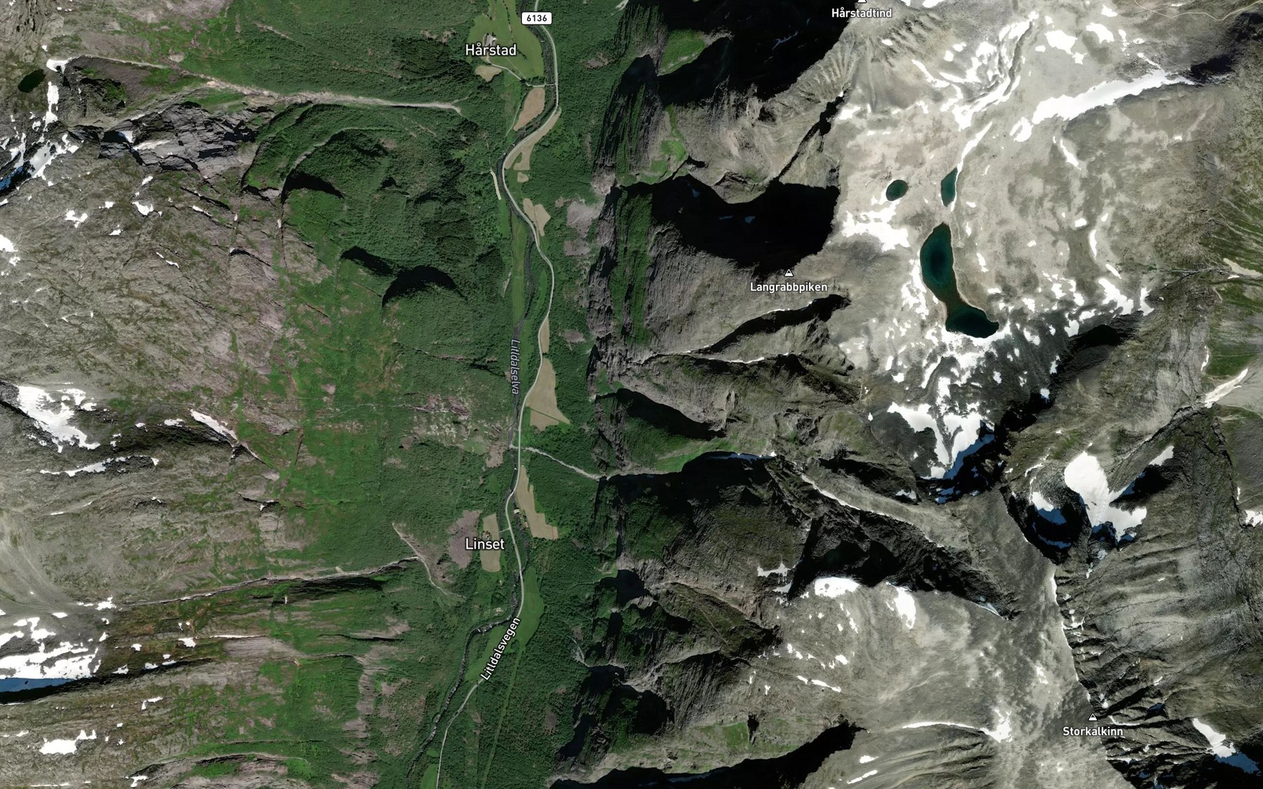 Satellite map of the Musarabb-bekken